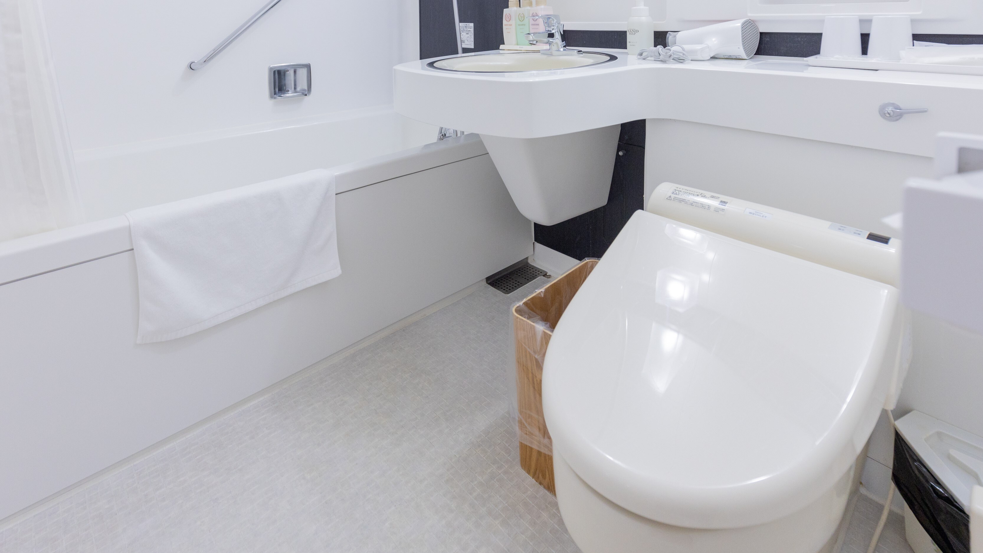 * Guest room: Premium twin / cleaning function toilet <Example>