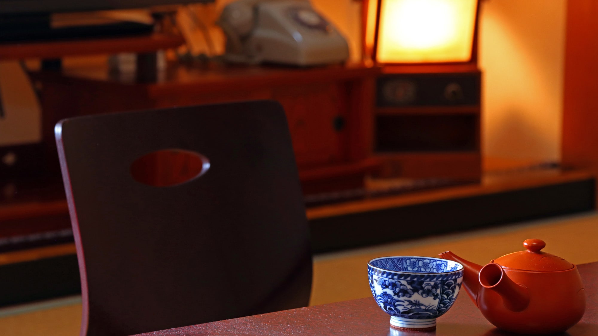 # [Gambar kamar tamu] Nikmati waktu bersantai di kamar tradisional Jepang.
