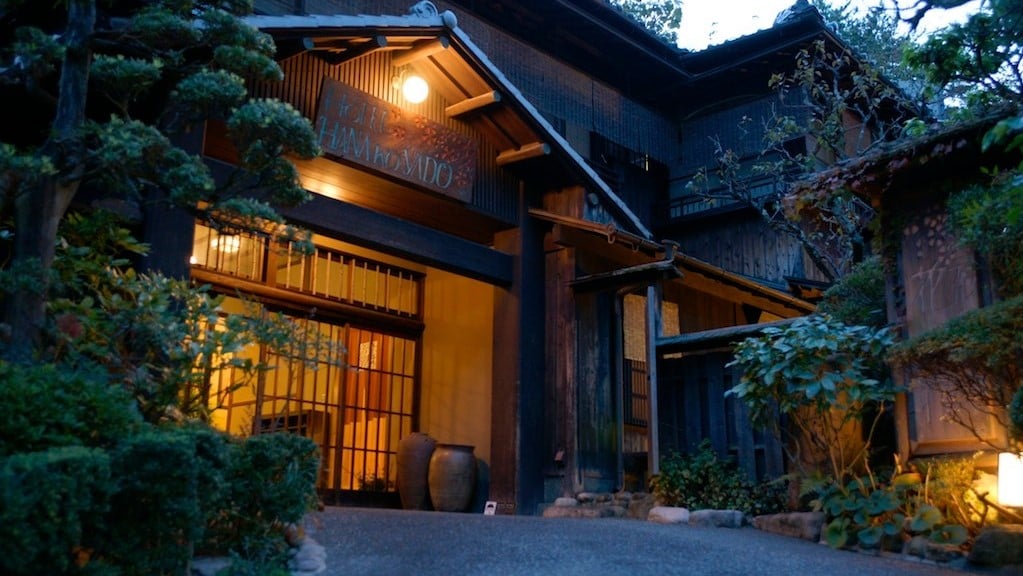 Entrance night view
