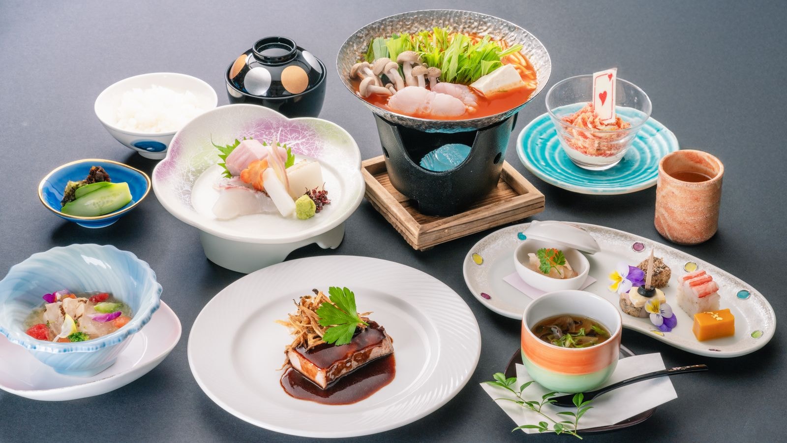 [Winter] Using seasonal ingredients from Sanin! Winter creative banquet plan (*Image is for illustrative purposes only.)