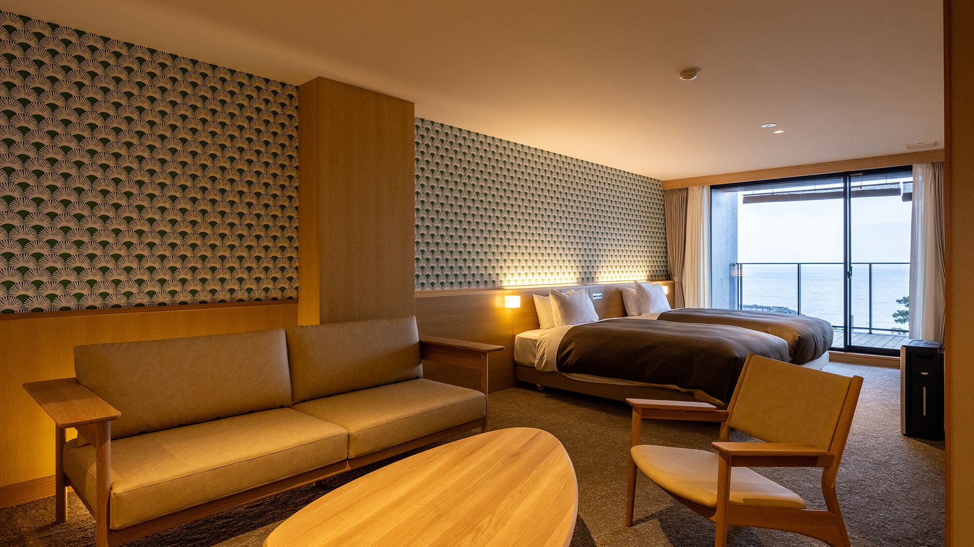 Suite Tòa nhà Mới Phòng kiểu Nhật-Tây