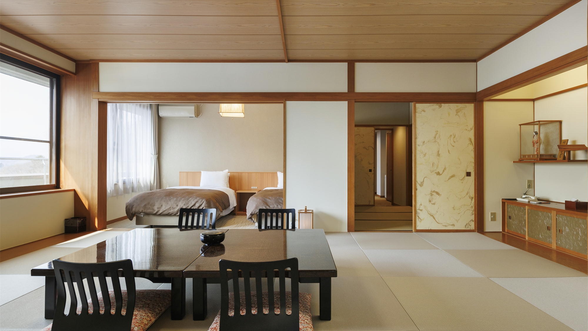 Annex, Top Floor [Special Room] Japanese-Western style room, connecting room