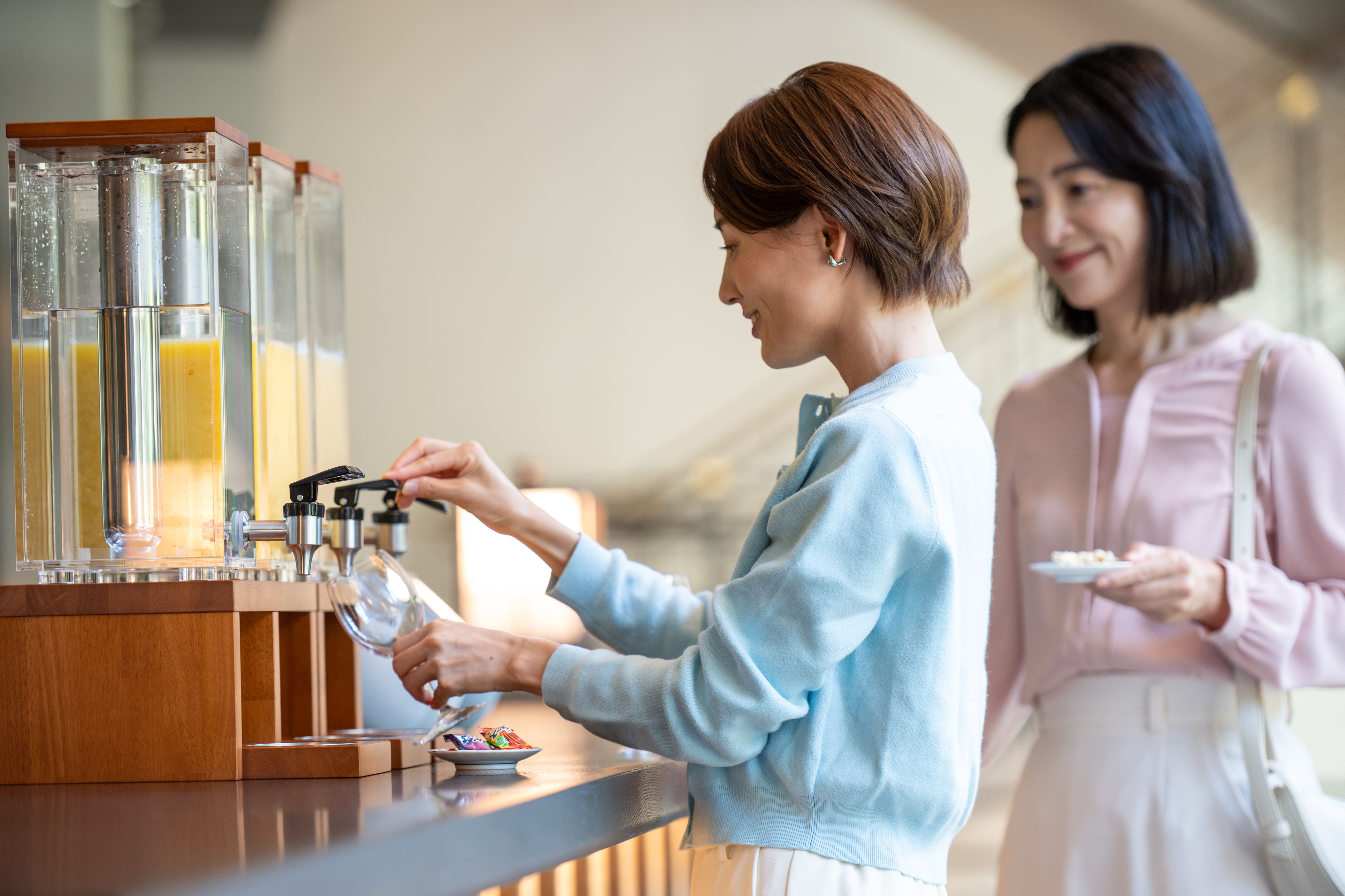 Lobby lounge welcome drink image
