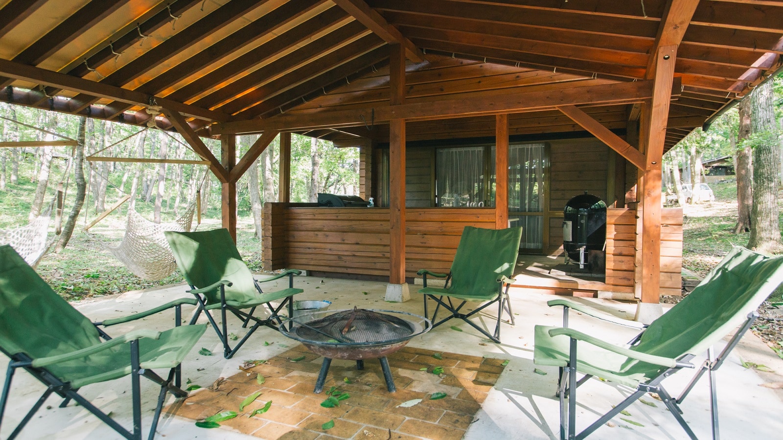 戶外 Auberge 小屋甲板
