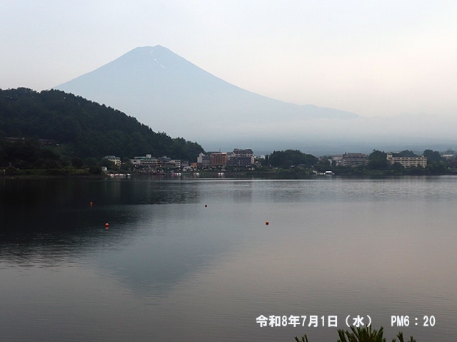 今日の富士山7月1日