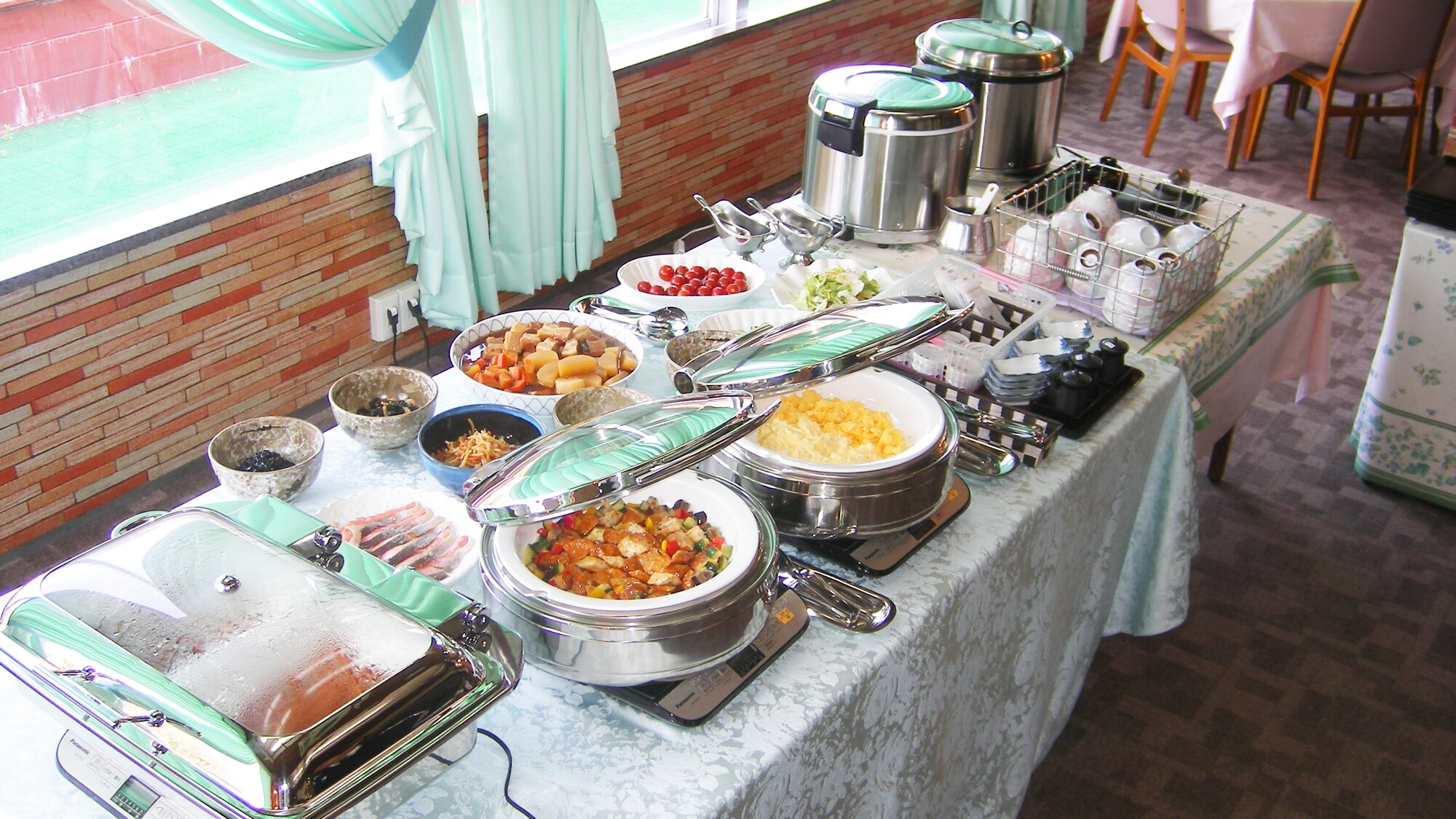 *Ví dụ về tiệc buffet sáng