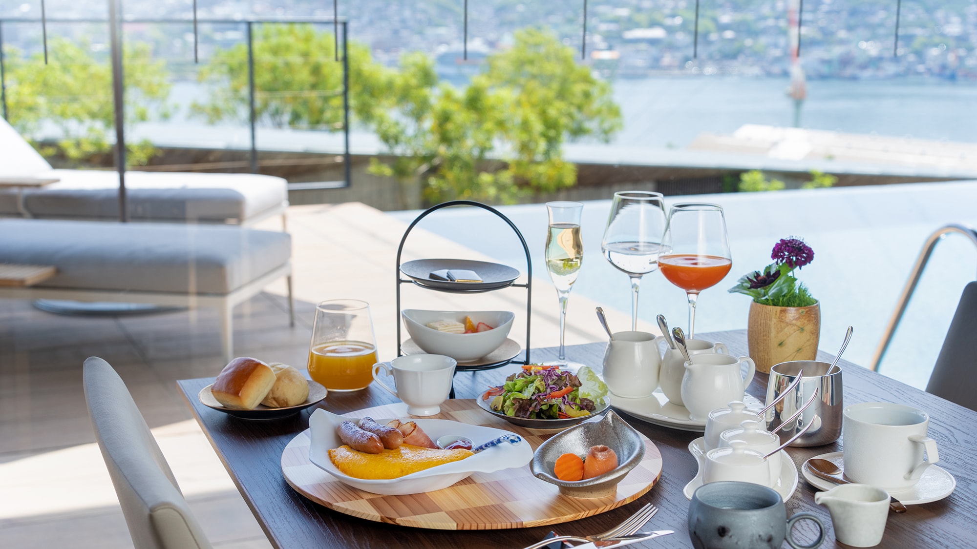 [Western food] Choose your favorite colorful egg dishes prepared by a French chef