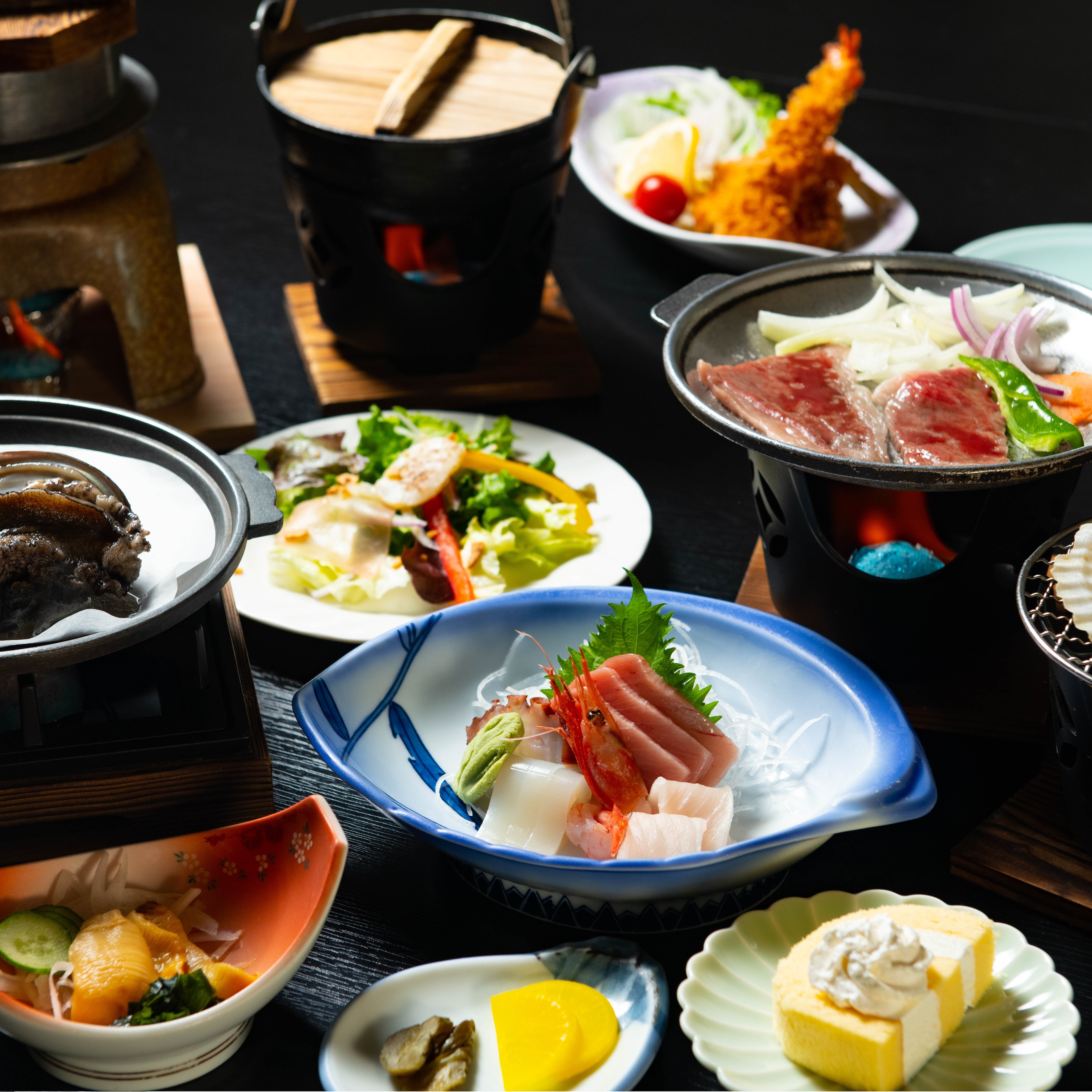 Set Steak Abalon Otegoro (contoh)