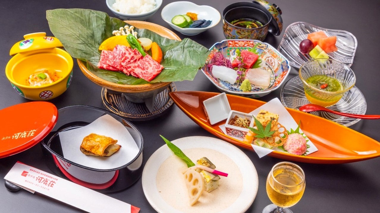 Summer menu example / Monthly kaiseki [Kawaka kaiseki] example