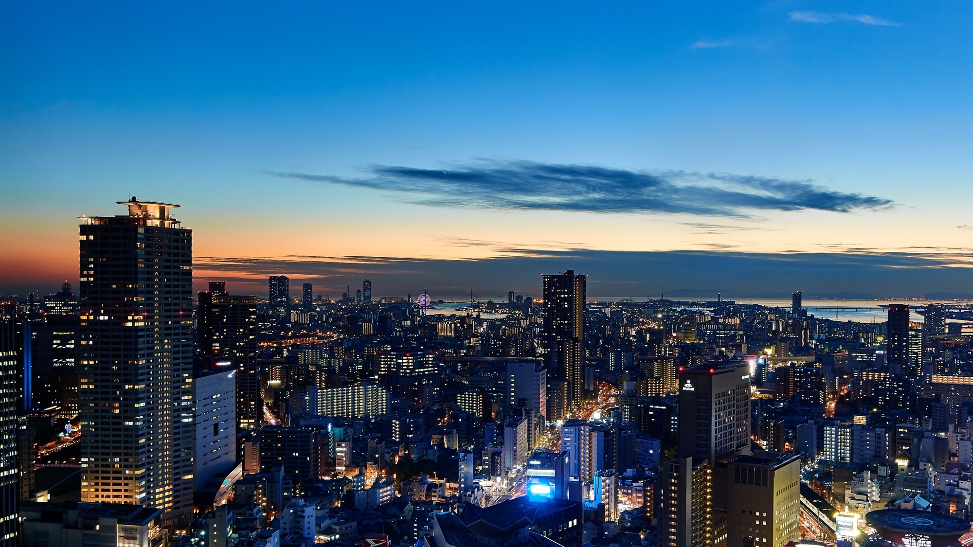 Night view image