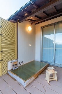 open-air bath
