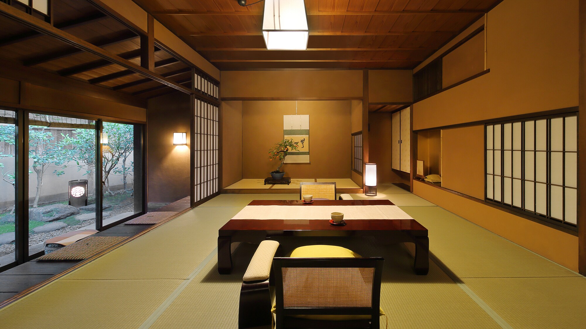 別館「離神閣」 主房+隔壁房間+陽台+半露天溫泉