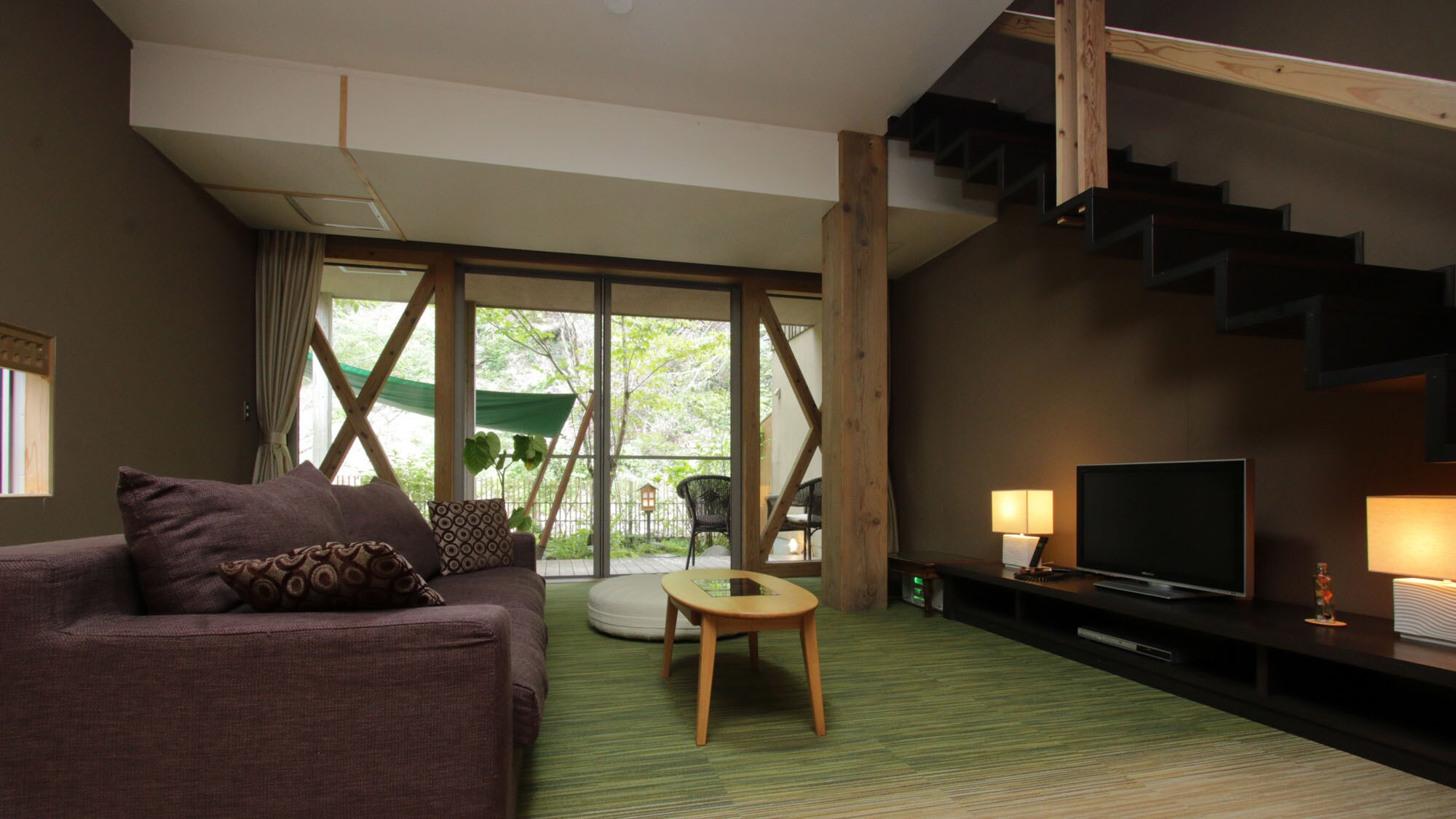 Maisonette suite style living room