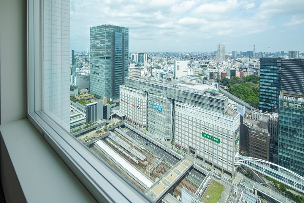 Image of the view from a scenic type room
