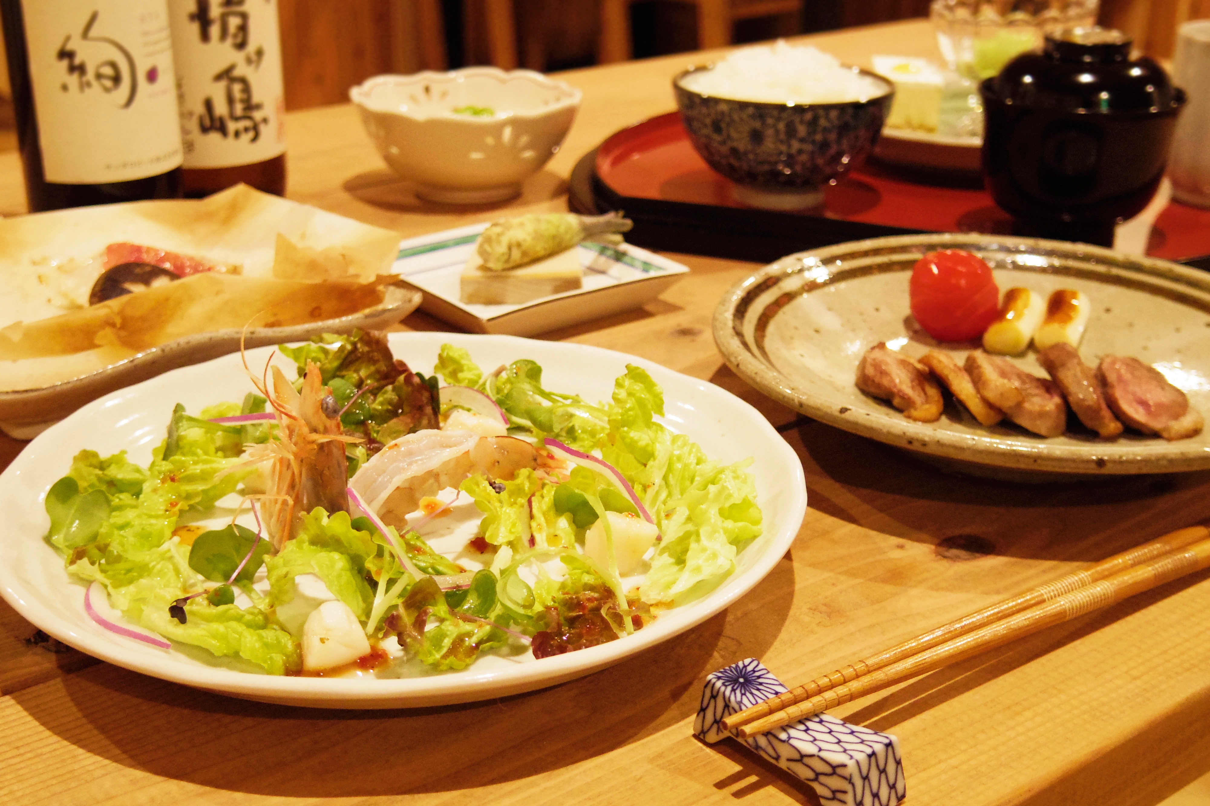 An example of dinner