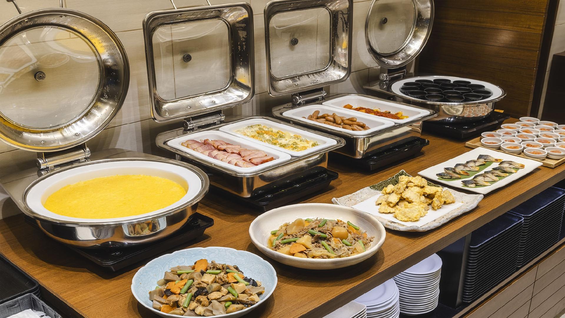 Breakfast buffet