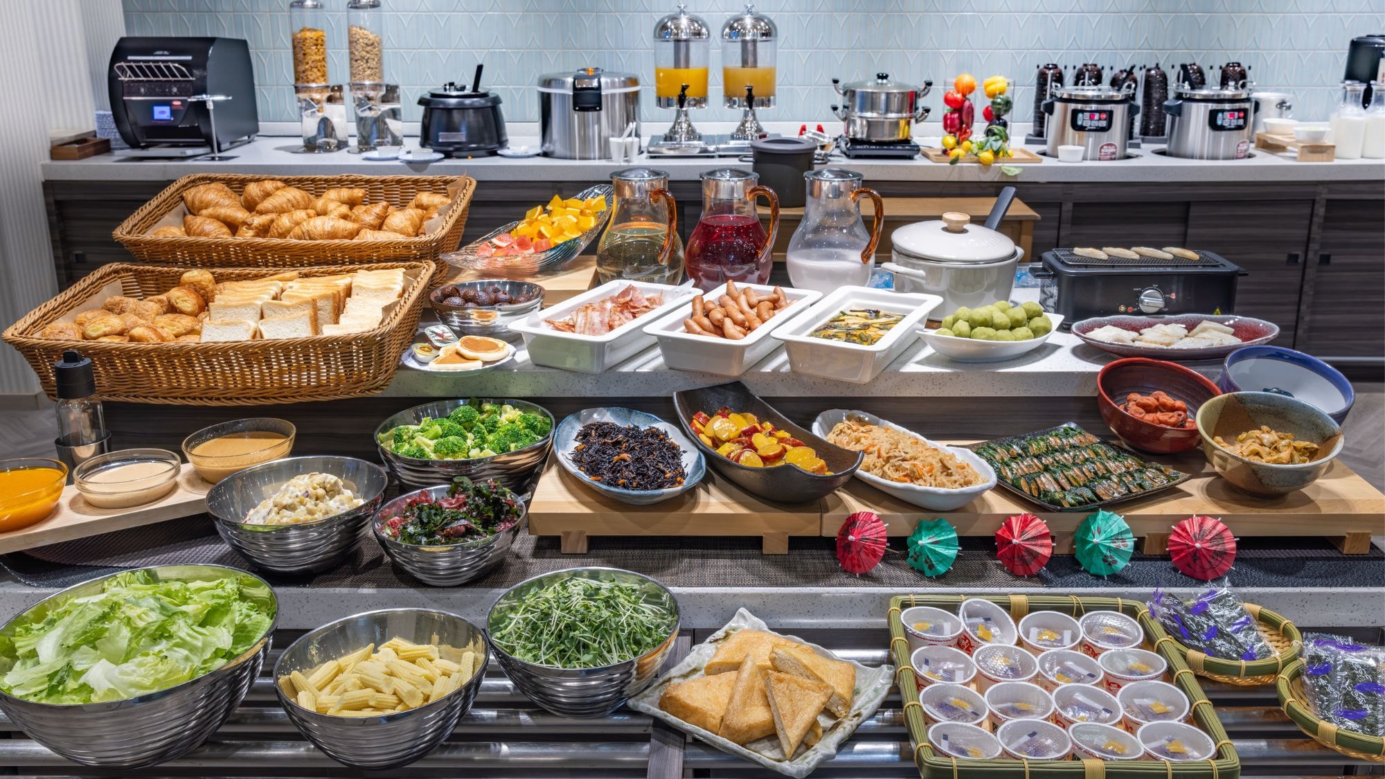 【朝食】和洋食イメージ 2階 レストラン(6時半~10時 最終入店 9時半)