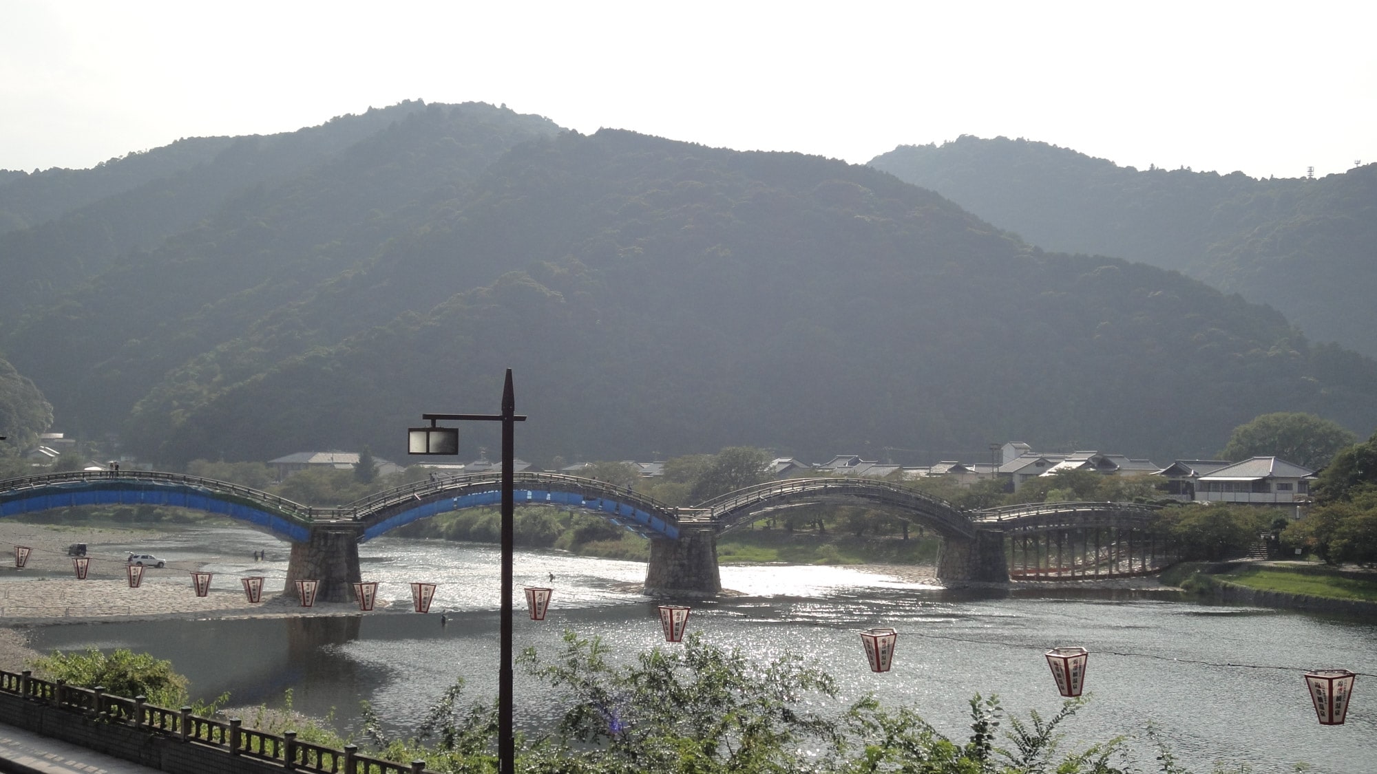 *You can see the scenic Kintai Bridge from right in front of the hotel.