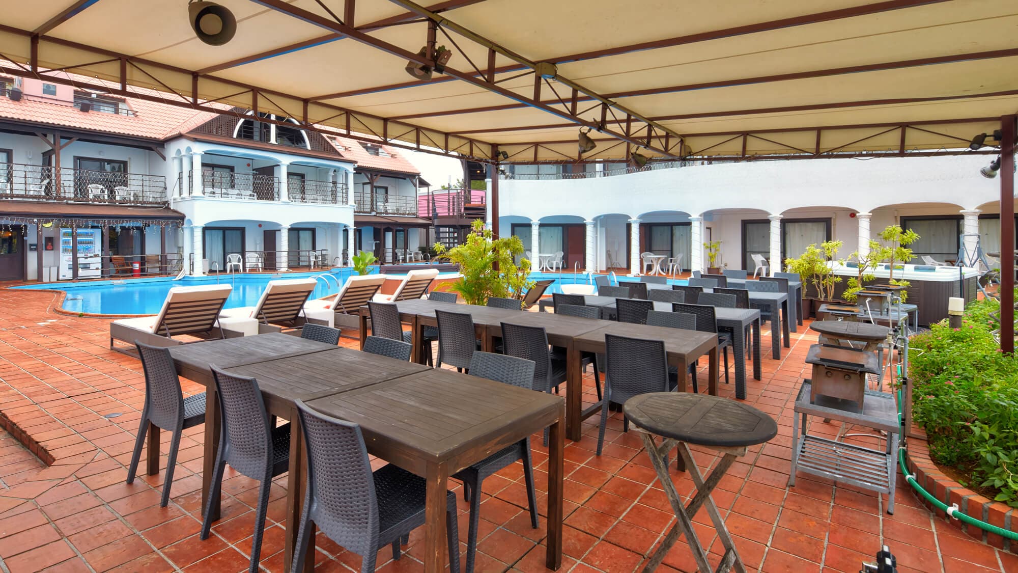 BBQ is available for reservation all year round