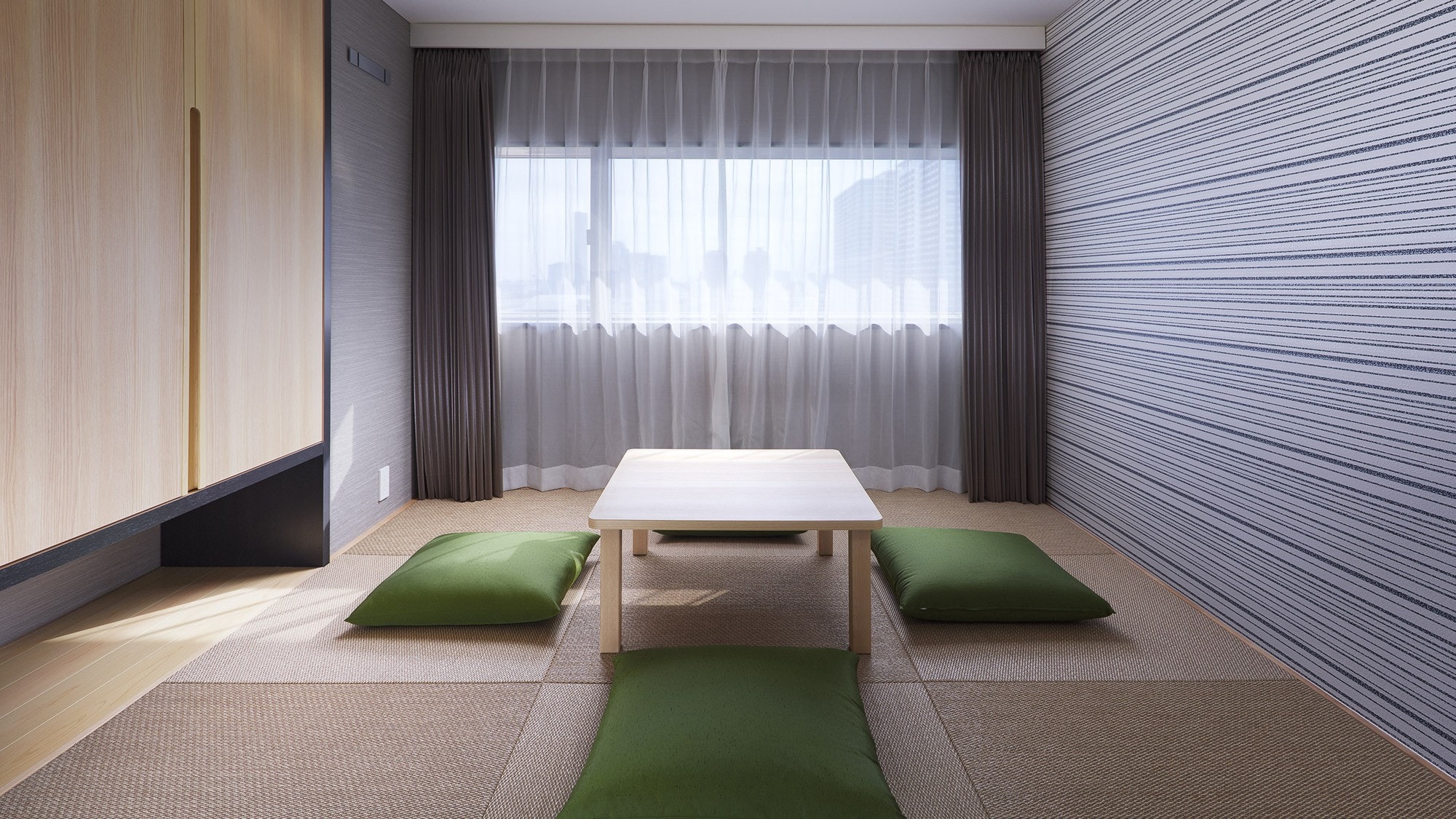 ห้องพักแบบญี่ปุ่นและแบบตะวันตก << บ้านพักรับรองเด็กยินดีต้อนรับ >> [28㎡]