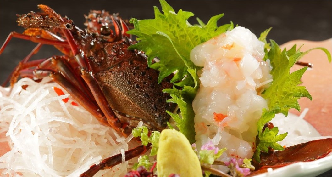 伊勢海老のお造り