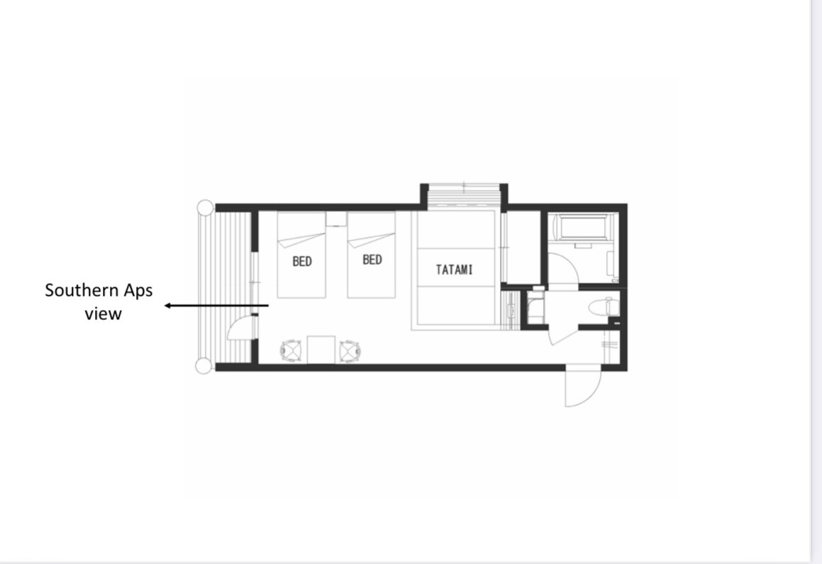 [八嶽山林小屋] 雙床房+3張榻榻米