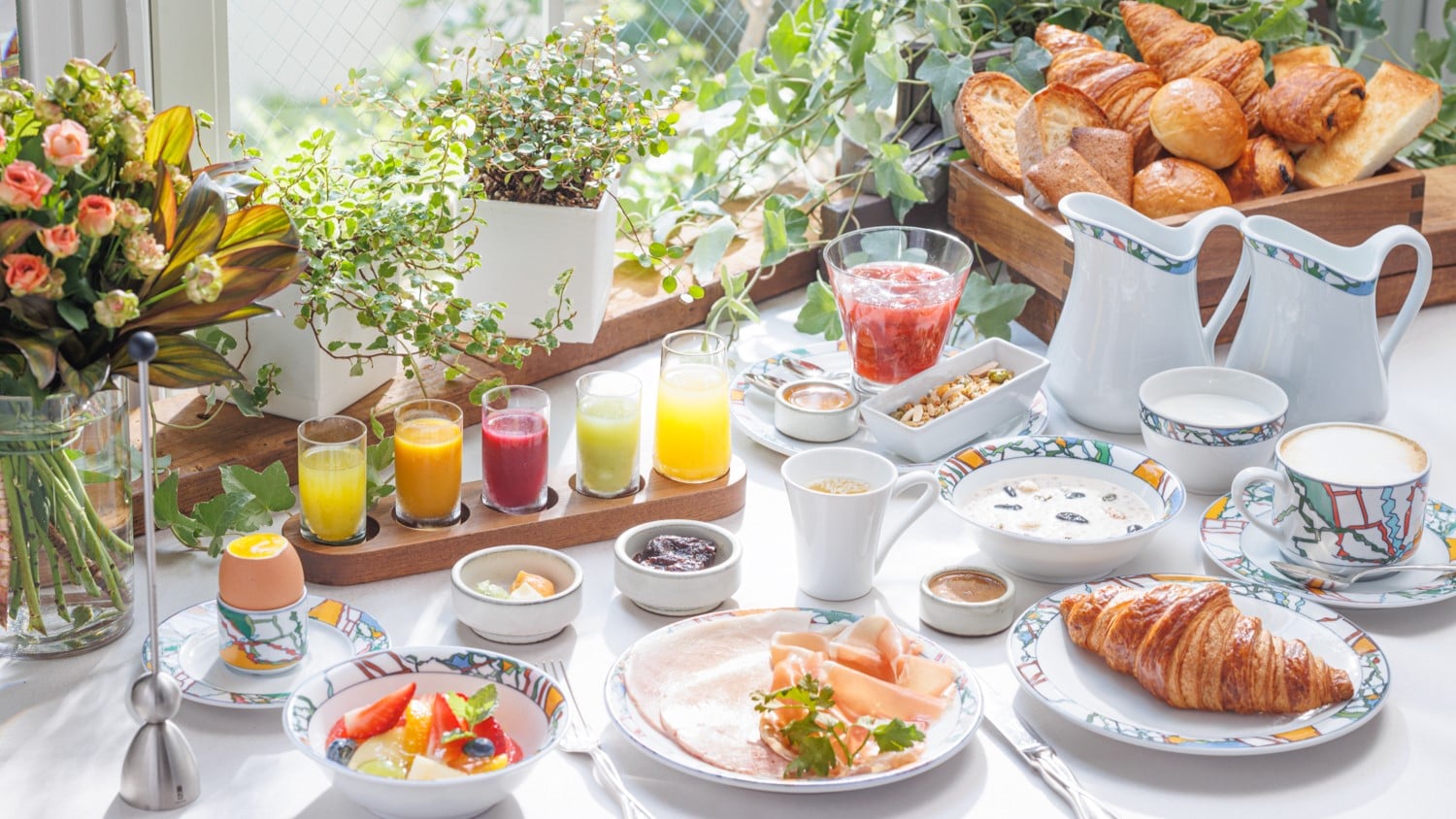 The breakfast menu of Bernard Loiseau, a leading figure in the French cuisine world, praised as the "best in the world"
