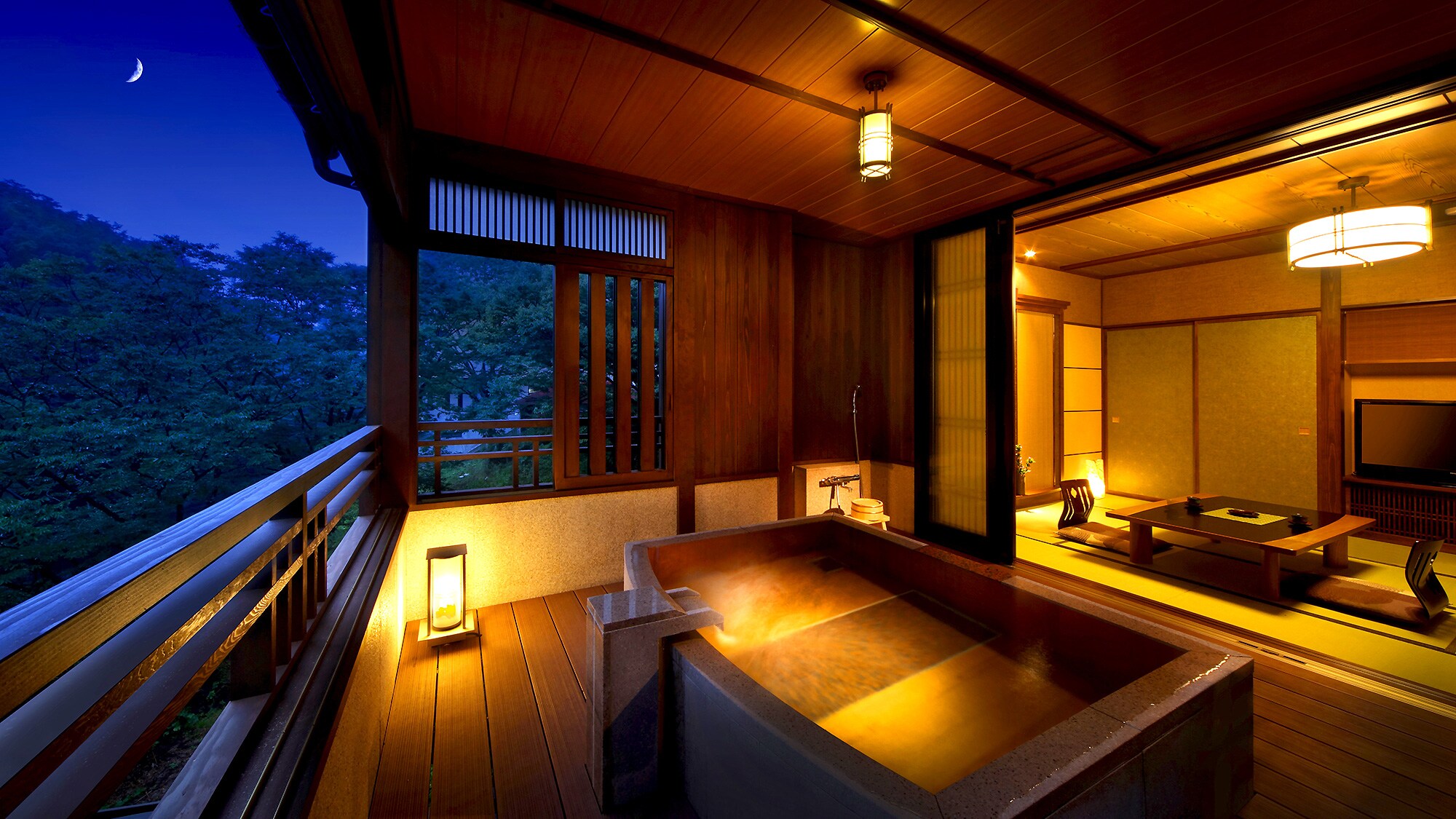 Special room with open-air bath "Kizunasuito"