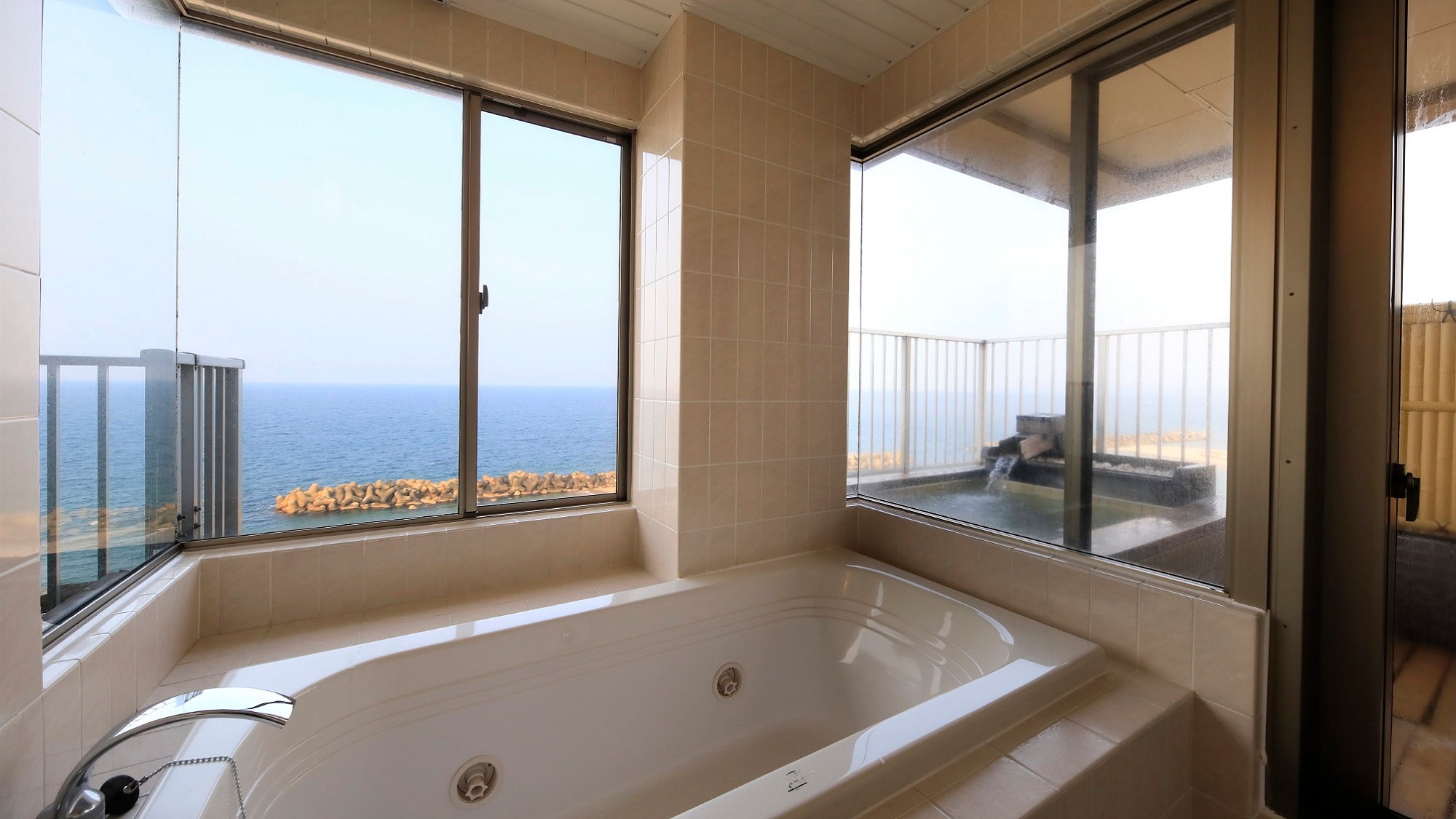 Japanese-Western style room with open-air bath 70㎡ (example)