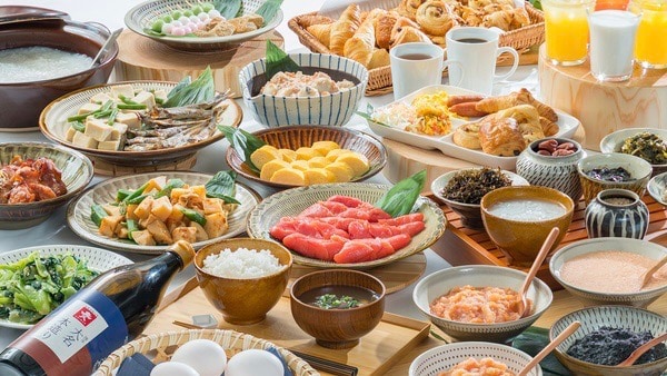 베셀 인 하카타 나카스의 아침 밥