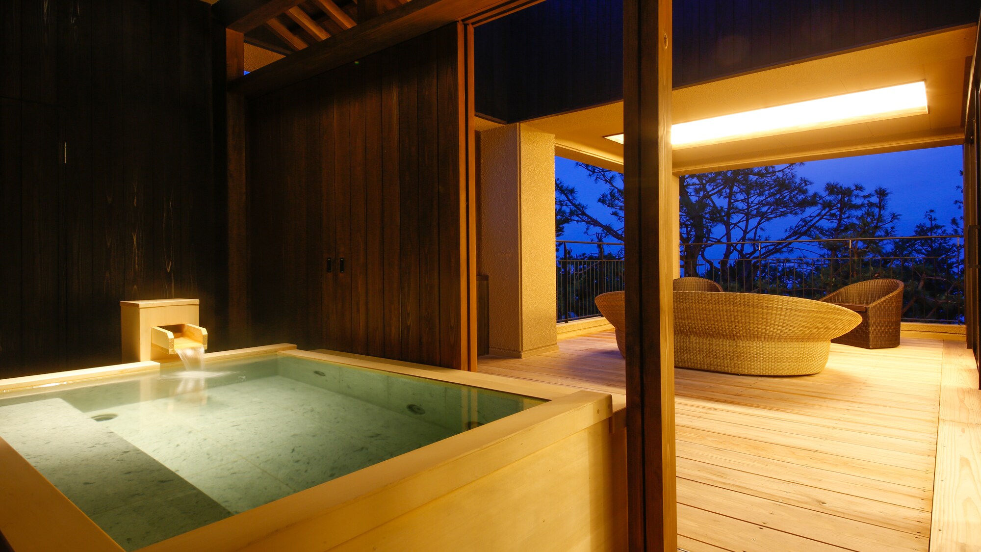 Private open-air bath room Type L