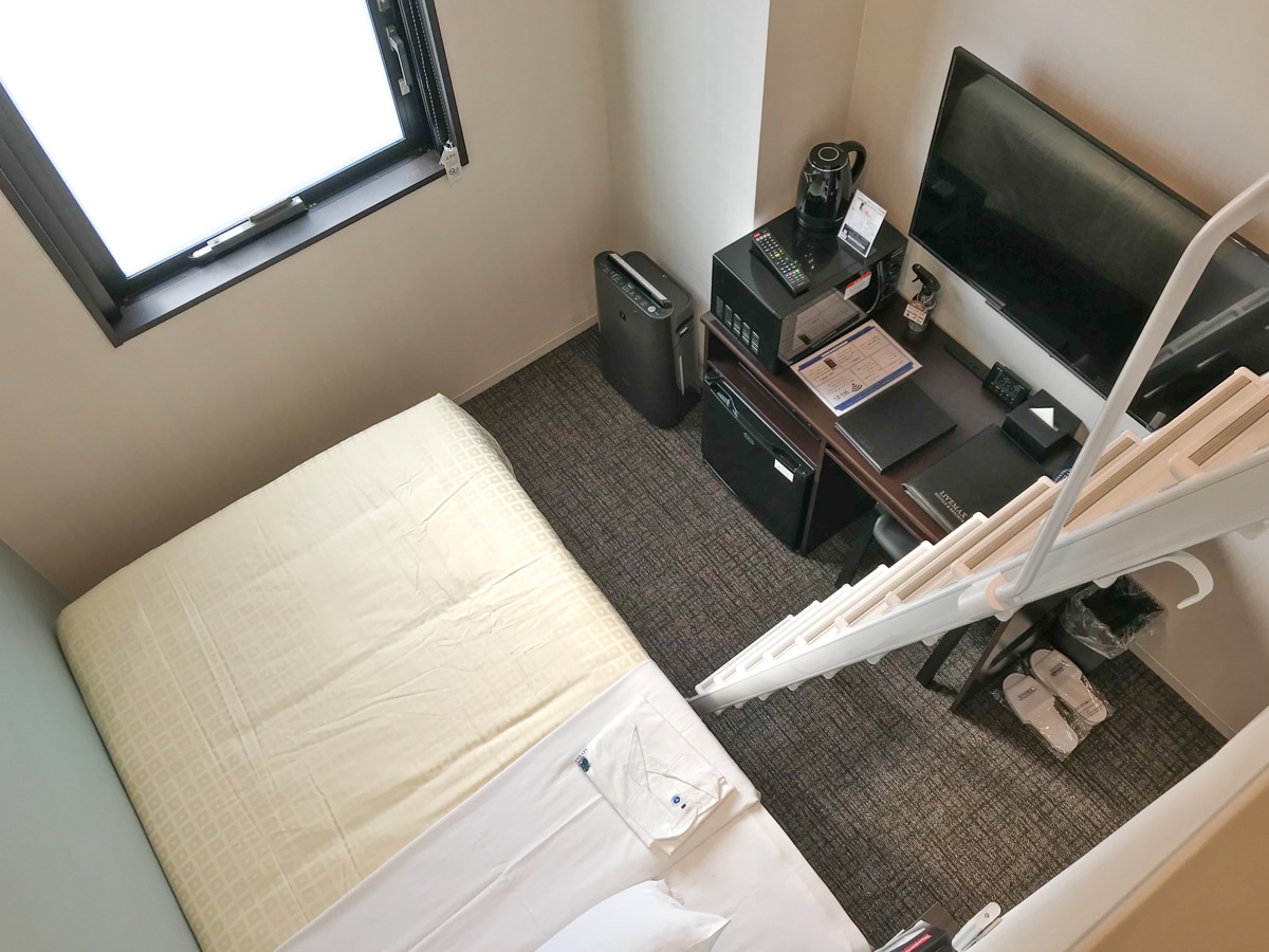 [Moderate Twin Loft] Accommodates 4 people/Air purifier with humidifier/Large LCD TV/Microwave/High-speed wi-fi