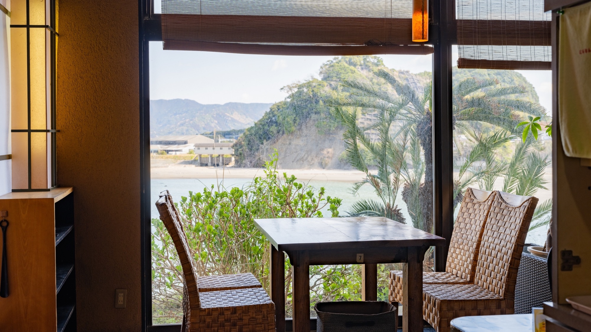 一家风景优美的餐厅