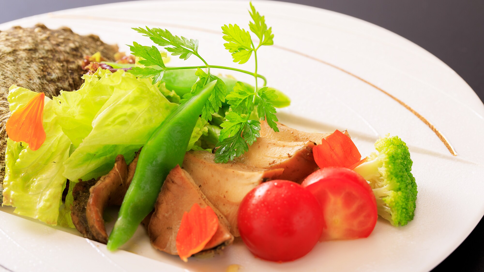 "Butter-fried abalone"