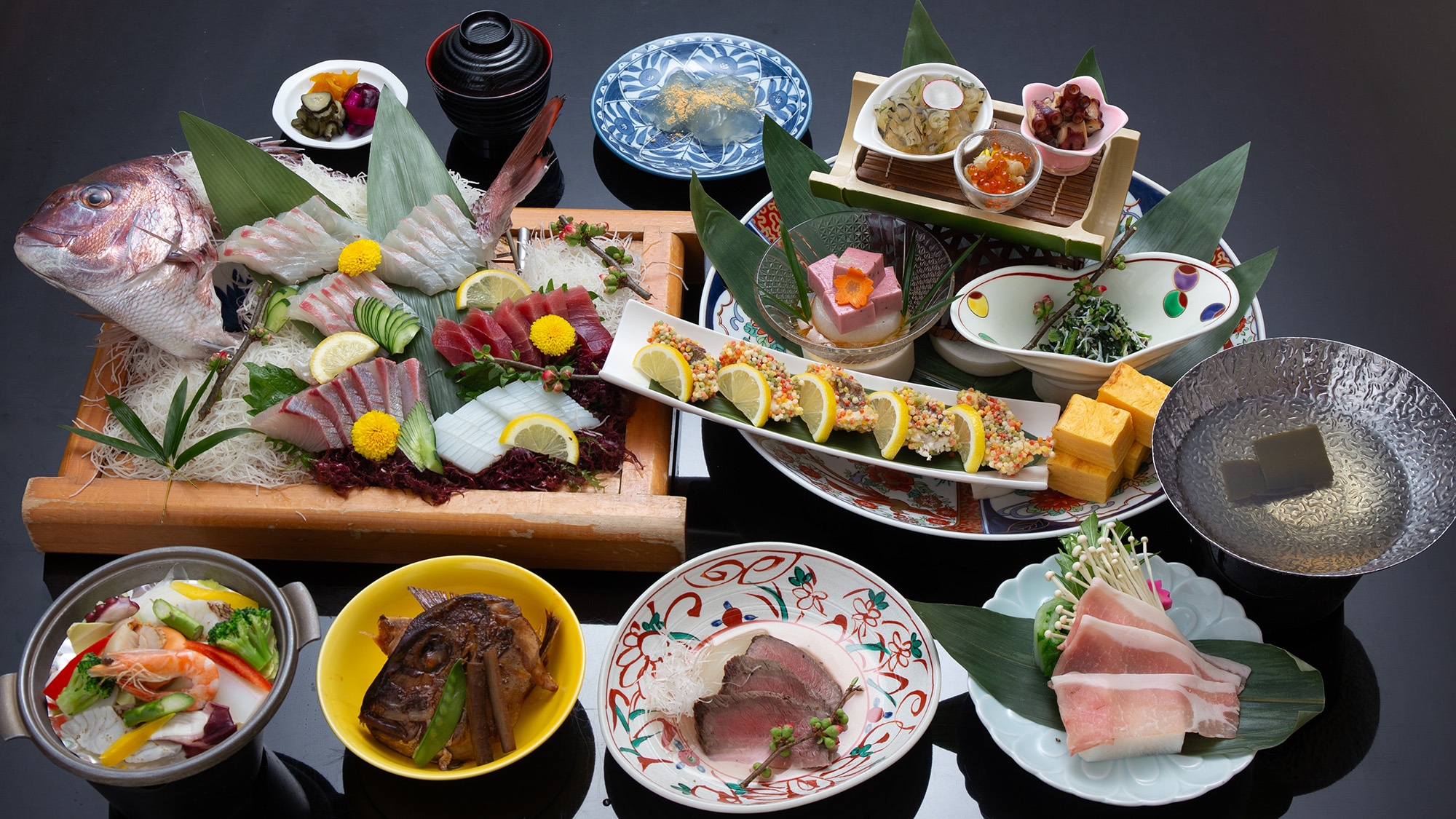 [Renewal Commemorative Price] Weekday Only Special Tai Sashimi Kaiseki Course