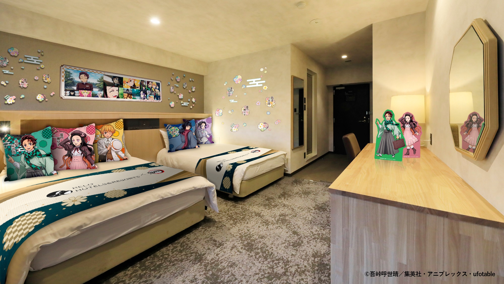 《鬼滅之刃》連動客房(例)