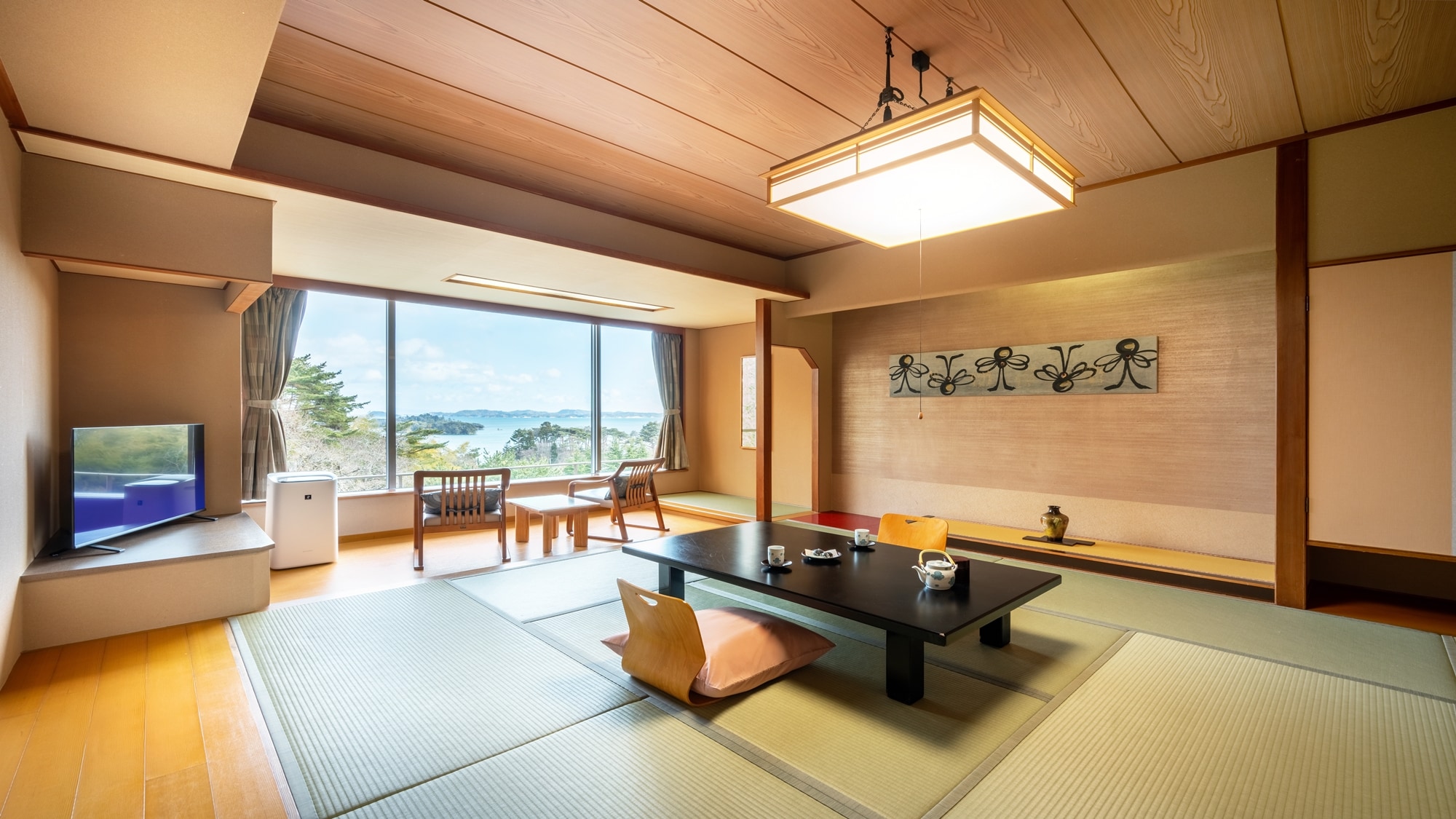 * [Ocean side / Japanese style room] Shofukaku - All rooms face the ocean and are the building closest to the large public bath.
