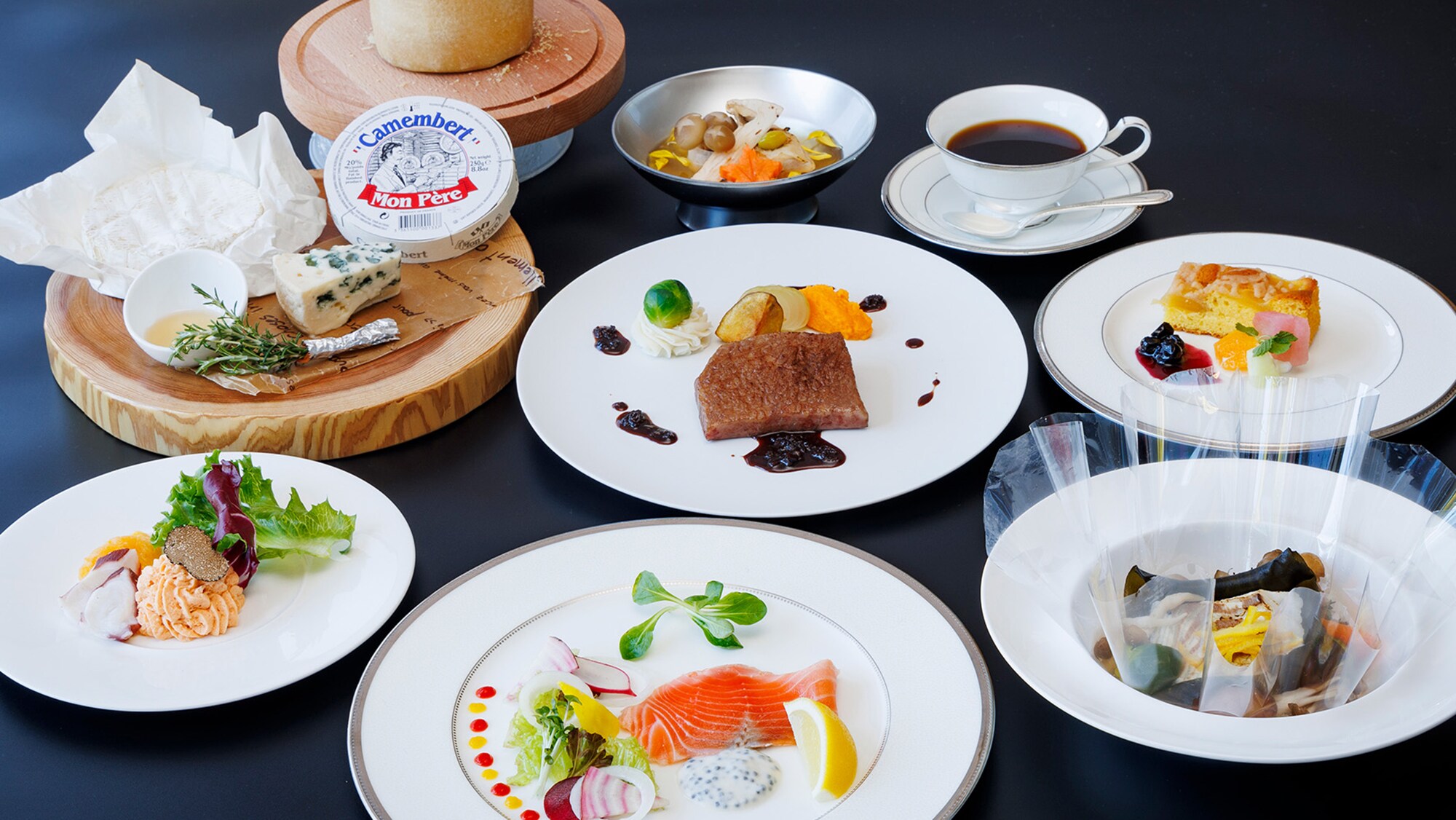 미식 저녁 식사 (이미지)