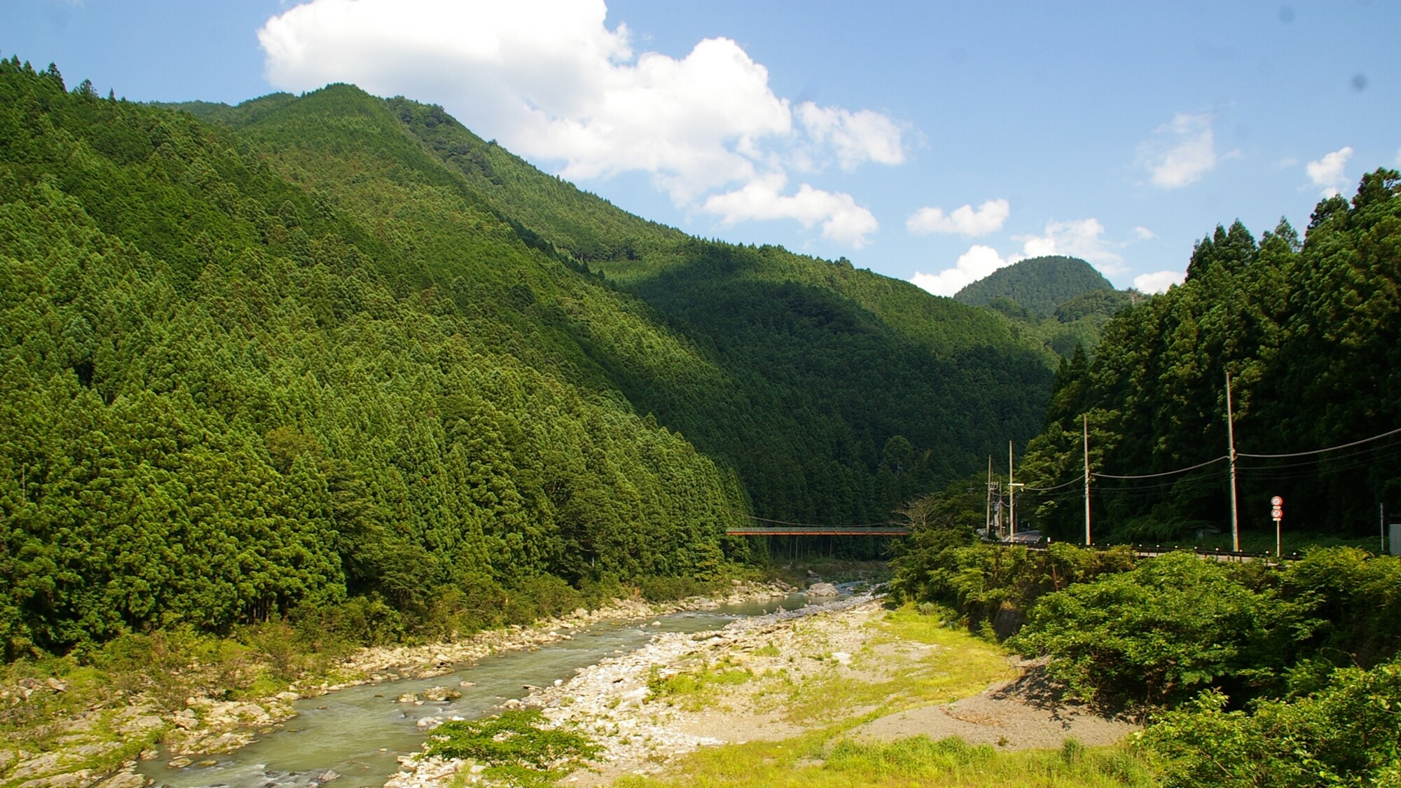 * 鄰里風景：酒店被大自然所環繞。用美味的空氣深呼吸♪