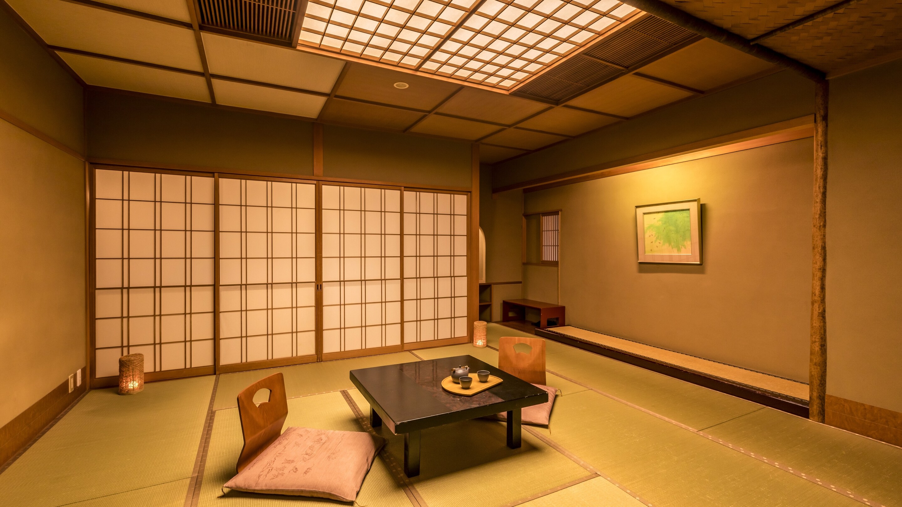 Standard Japanese-style room *An example of a guest room
