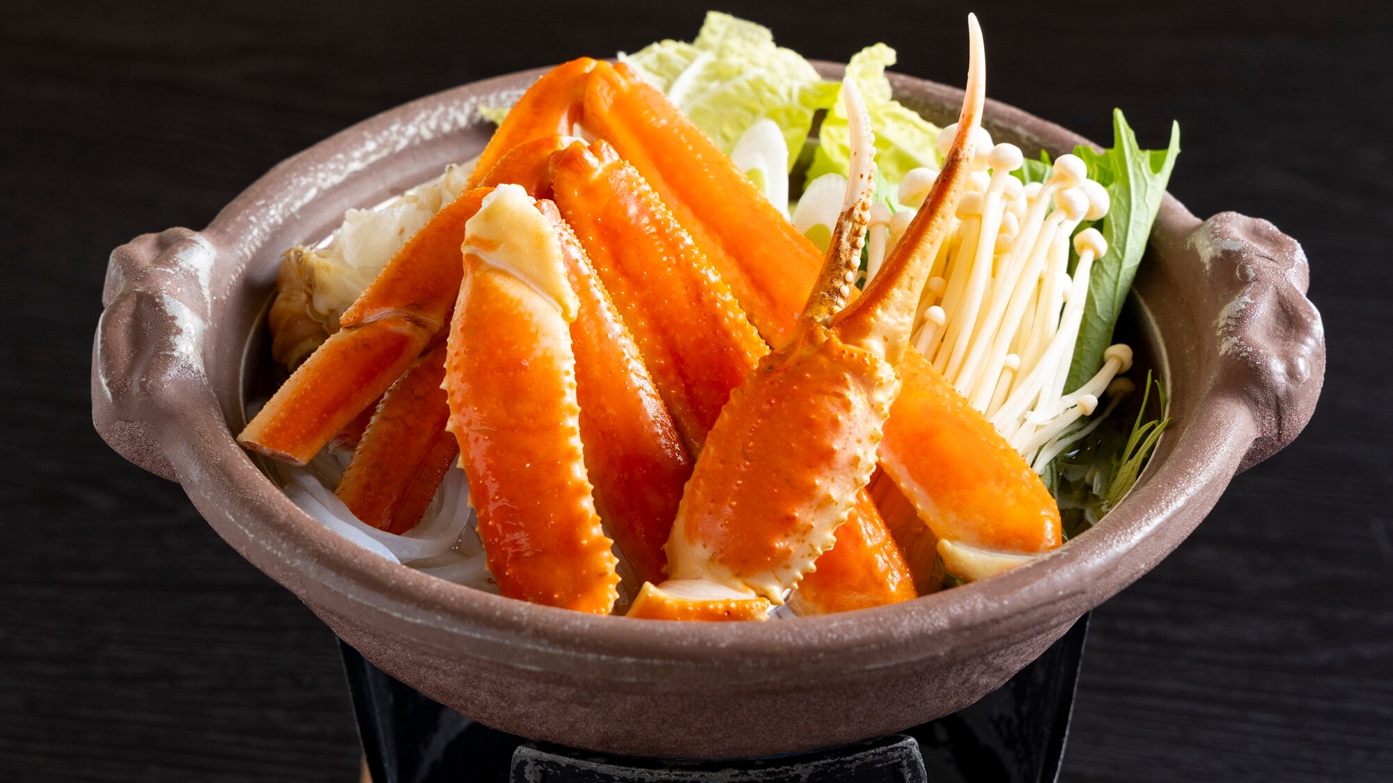 [Dinner] One dish from the great value crab plan (example of crab hotpot) / Meal on site (Fall/Winter 2024)