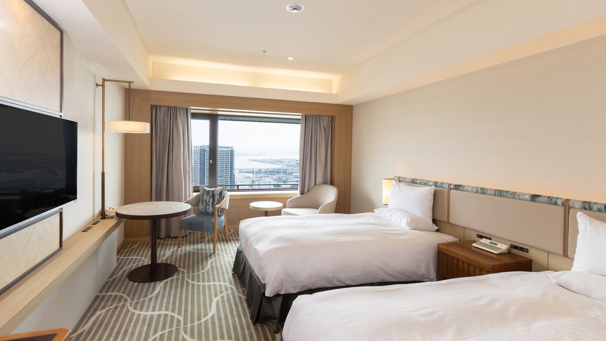 Sky View Floor Standard Twin Room 28th to 33rd floors (29 square meters)