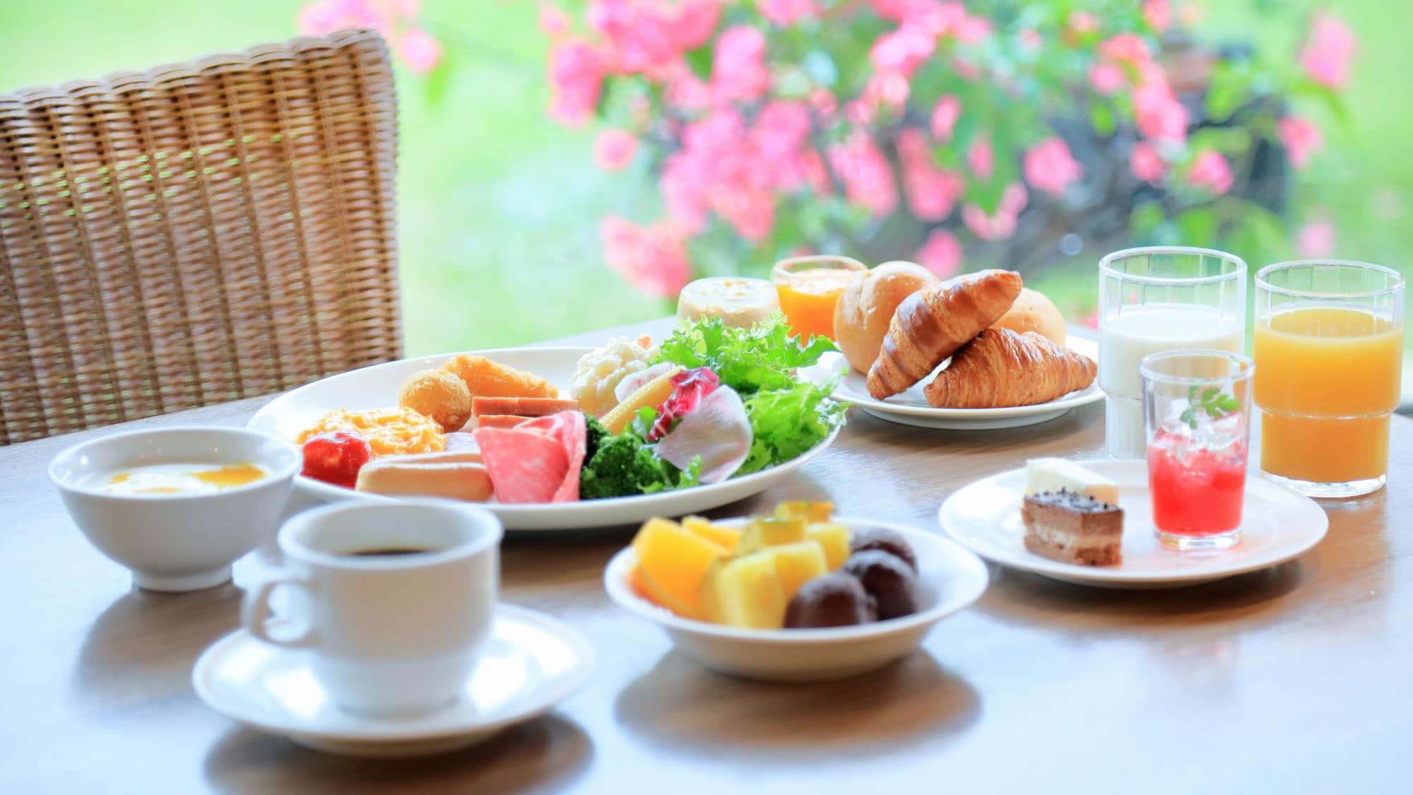 [Allday Dining AQARIUS/1st floor] Breakfast image: Breakfast filled with island ingredients