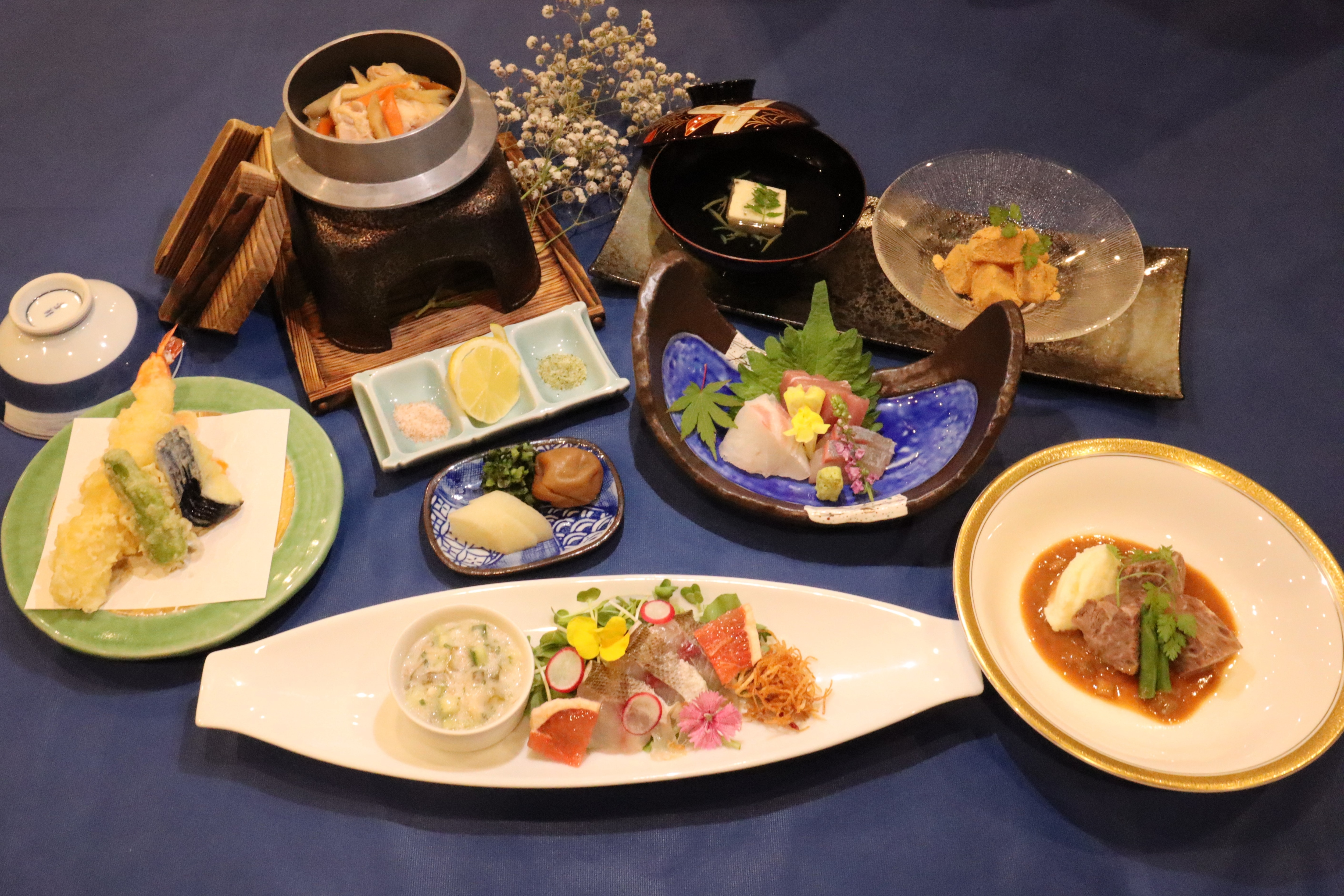 Casual Japanese meal