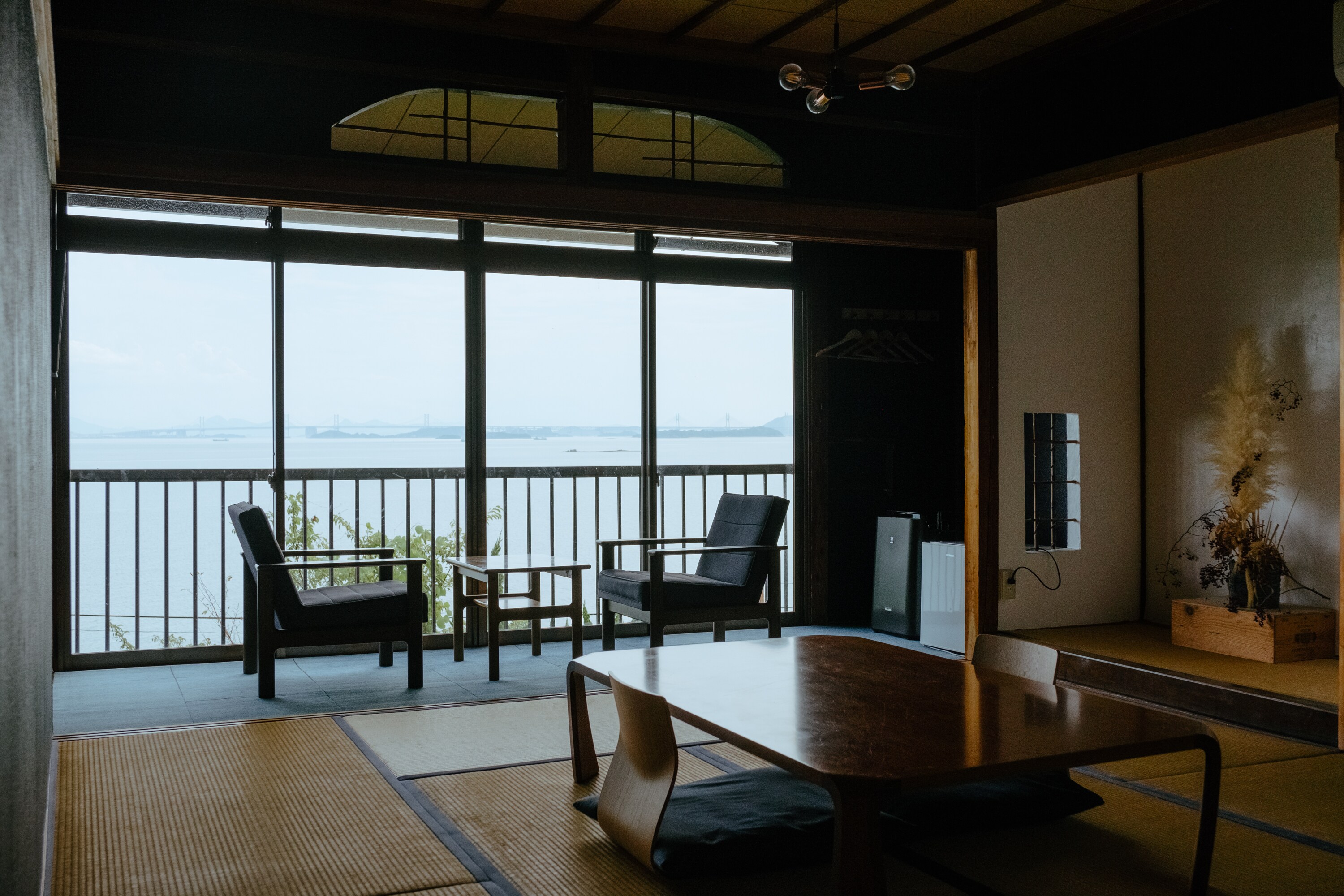 "Hanada" denim Japanese-style room with a view of the Seto Inland Sea