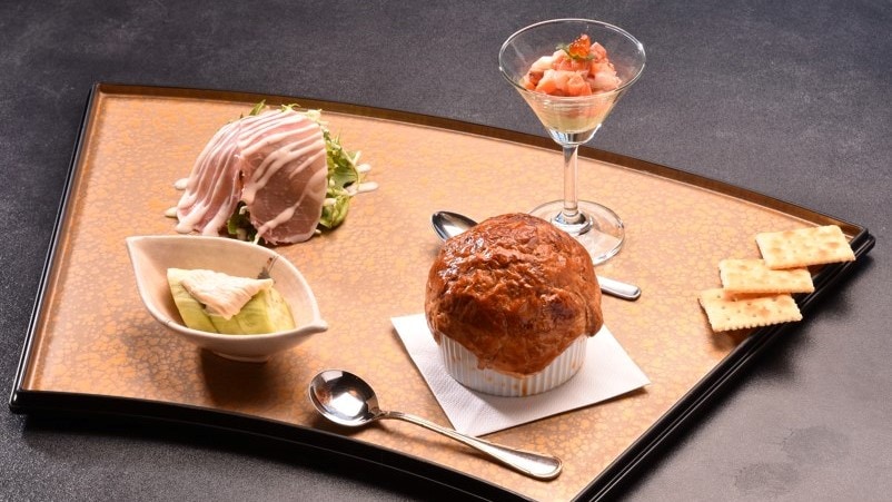 An example of a dinner appetizer
