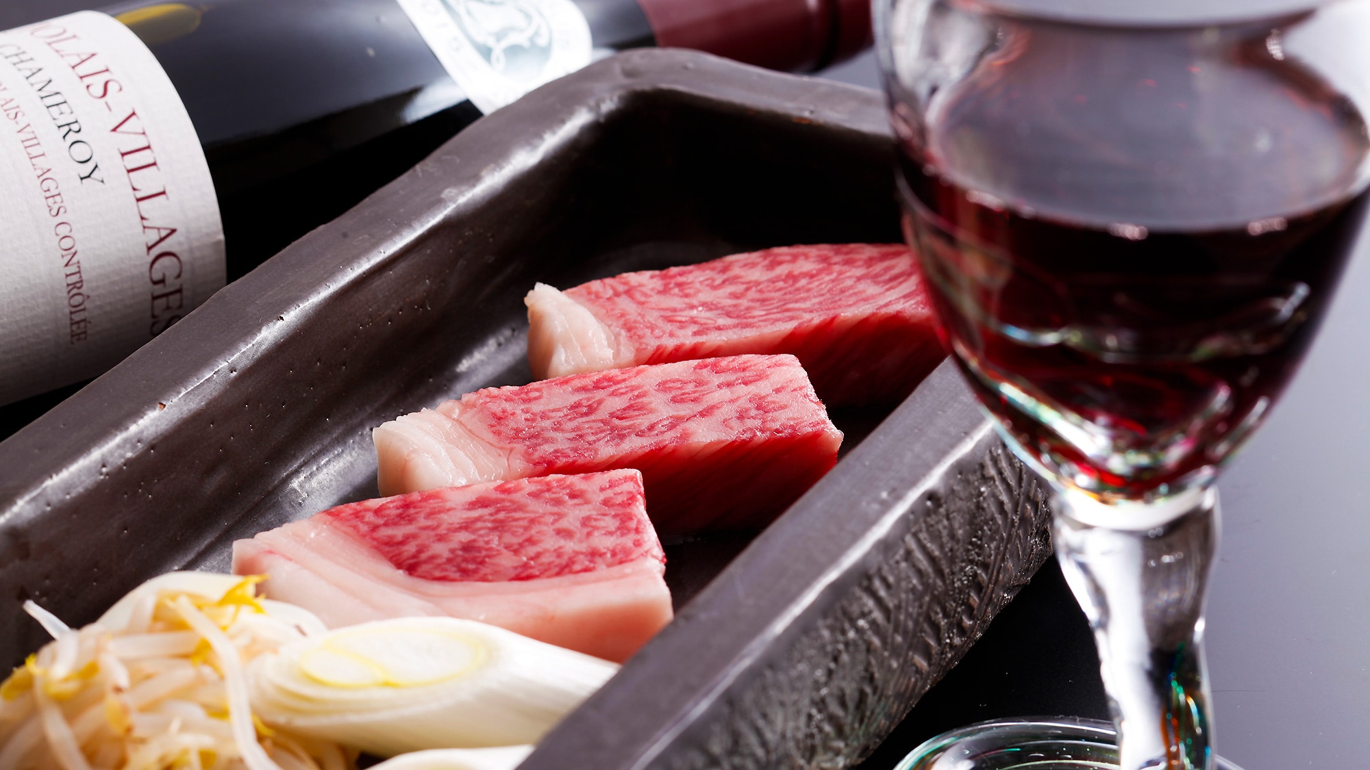Kursus kaiseki "berpusat pada daging"