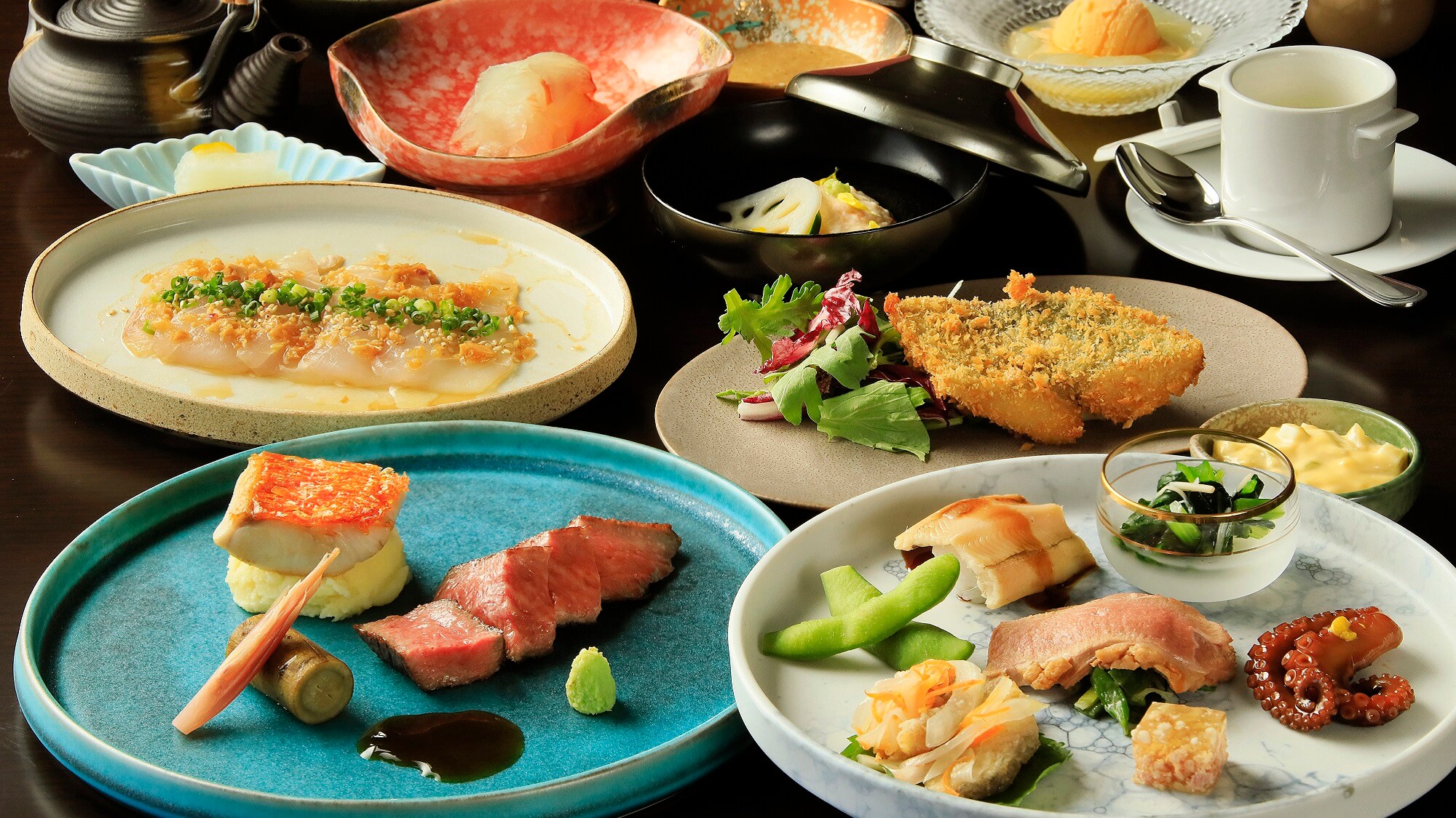 [晚餐]高級懷石料理*範例