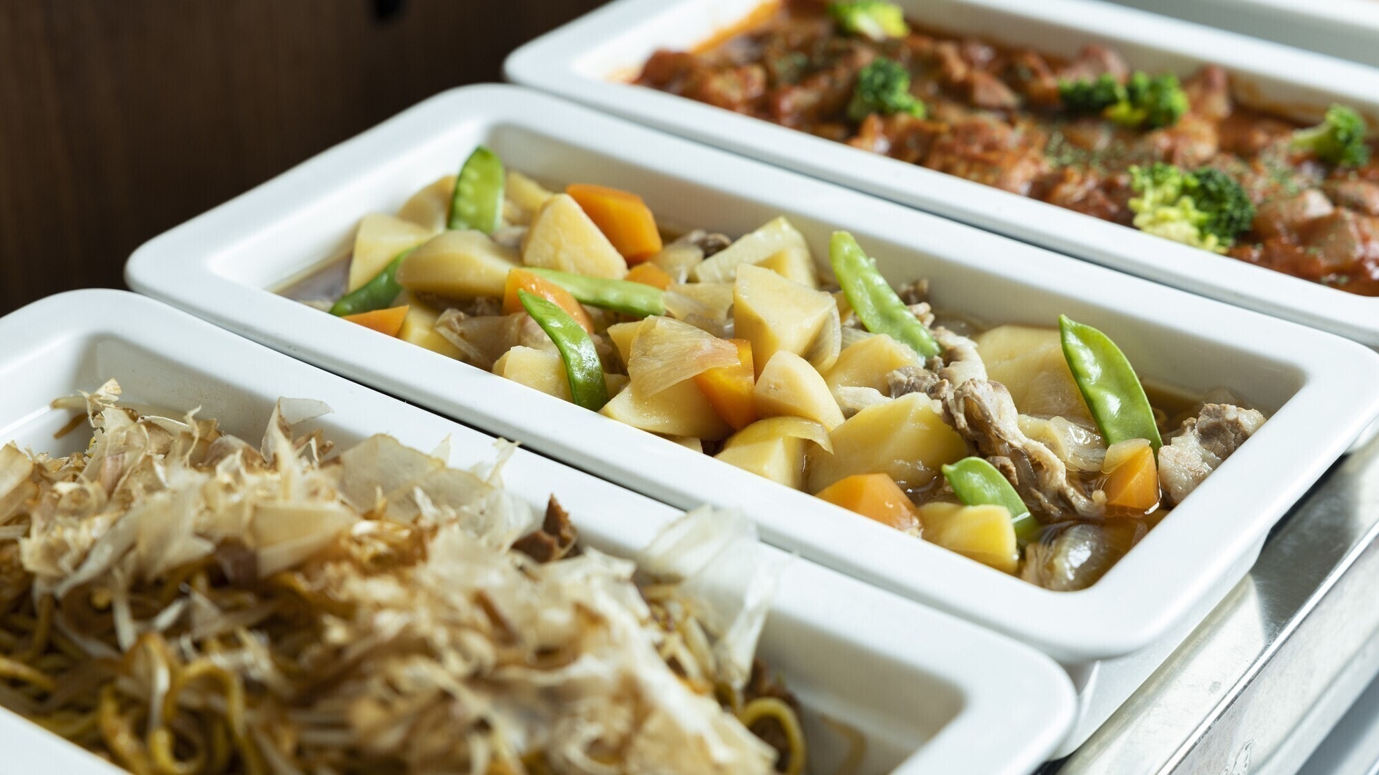 [Breakfast] Buffet menu example