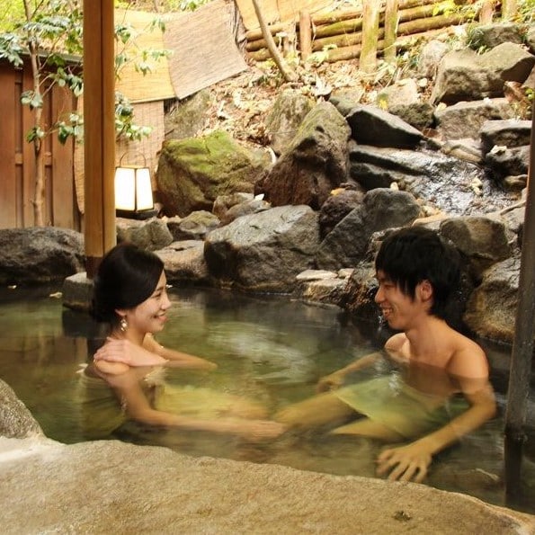 Perfect for couples! Free private open-air bath "Suitengu no Yu Shirakaba"